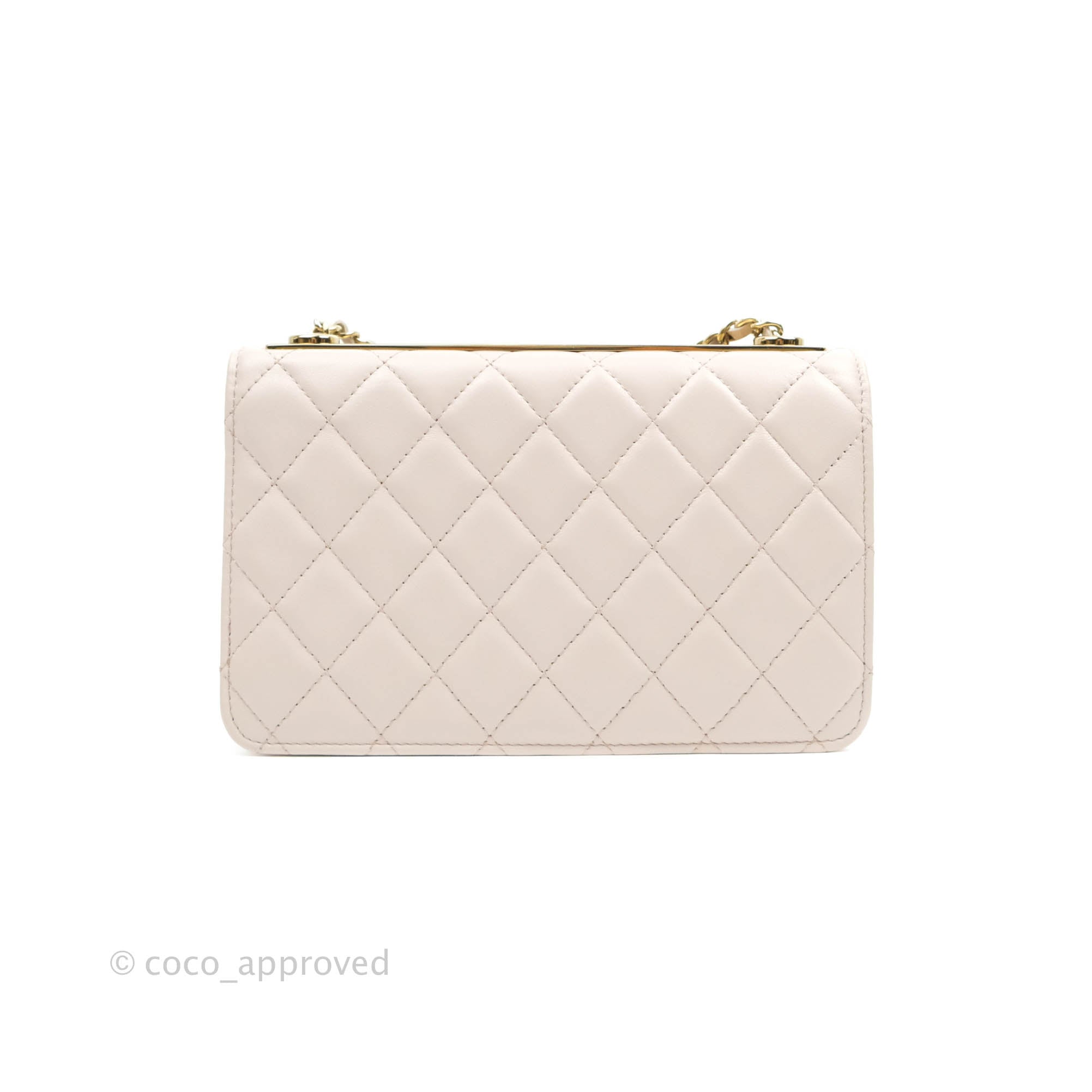 Chanel Trendy CC WOC Pale Pink Lambskin Gold Hardware – Coco