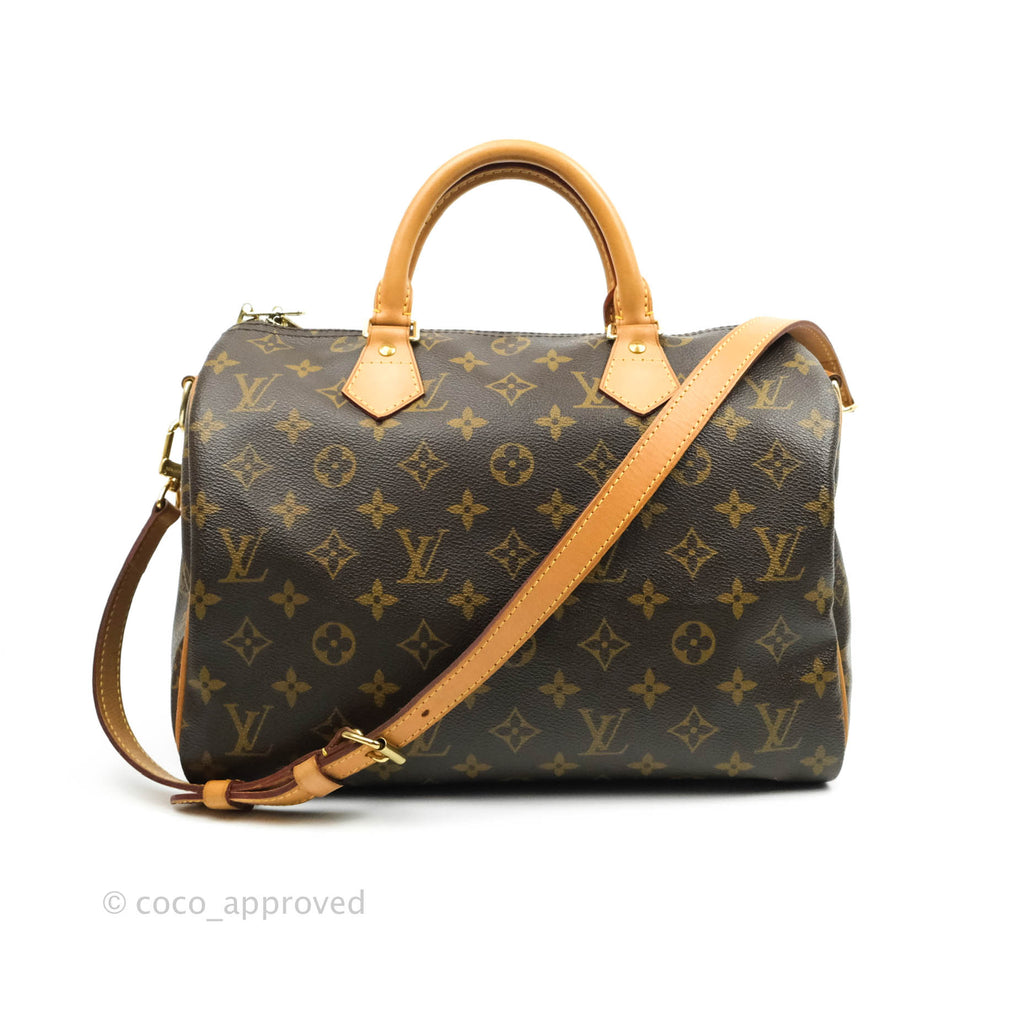 Louis Vuitton Monogram Canvas Speedy 30