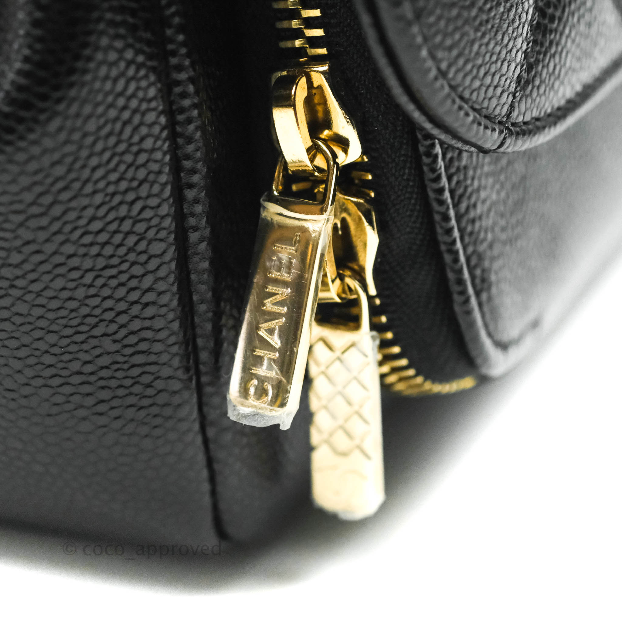 Chanel Small Business Affinity Flap Bag Black Caviar Gold Hardware – Coco  Approved Studio