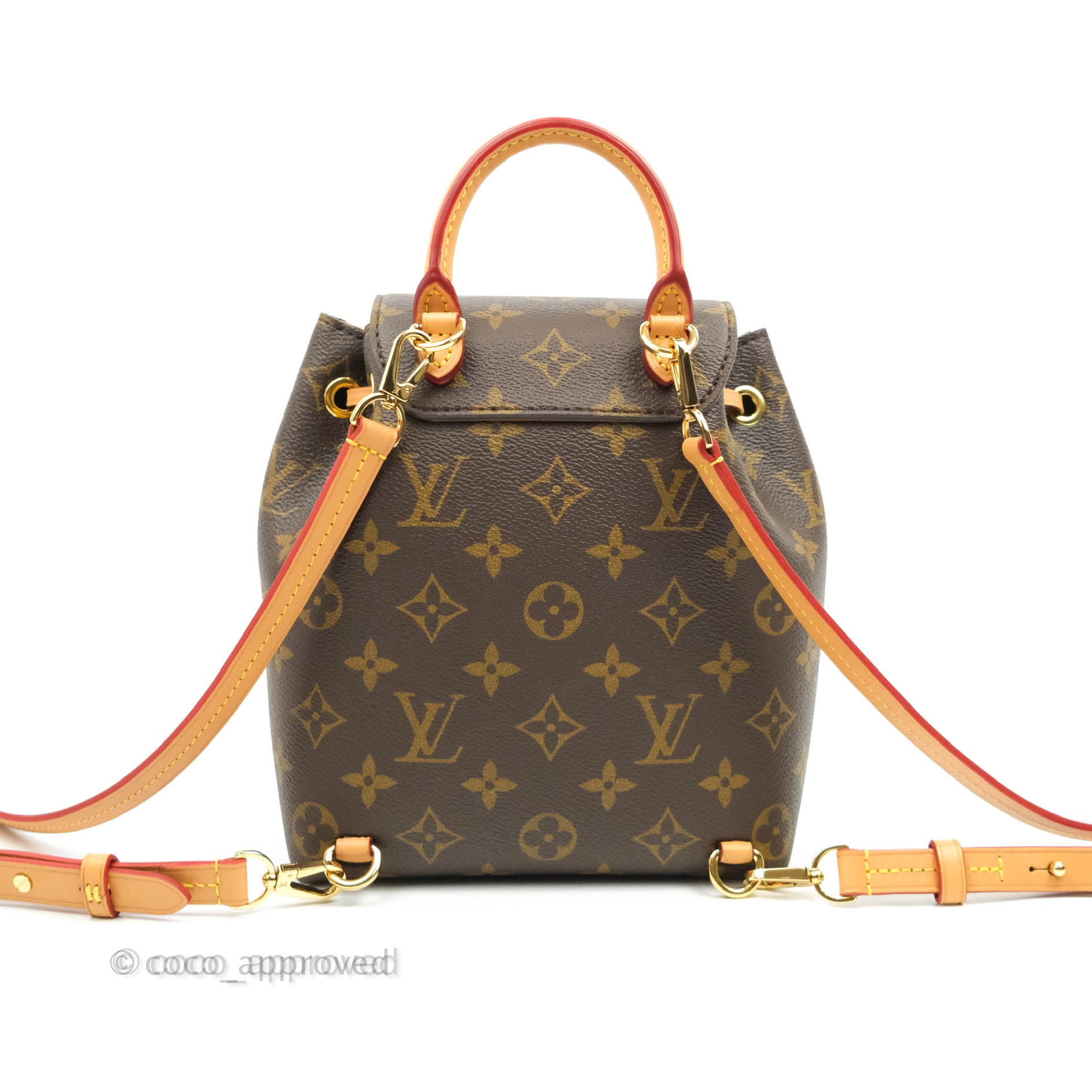 louis vuitton backpack us Louis Vuitton Montsouris BB Backpack Monogram Canvas – Coco Approved Studio