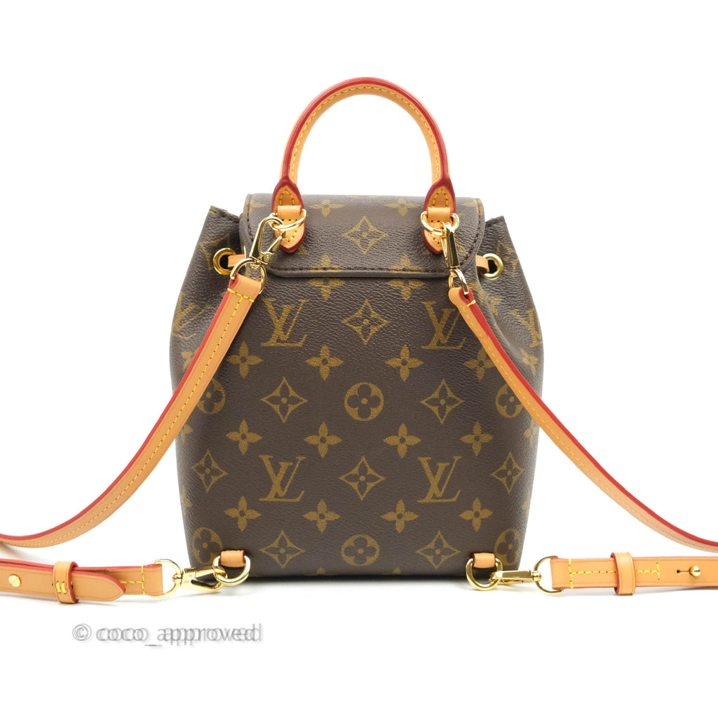  Louis Vuitton Montsouris BB Backpack Monogram Canvas