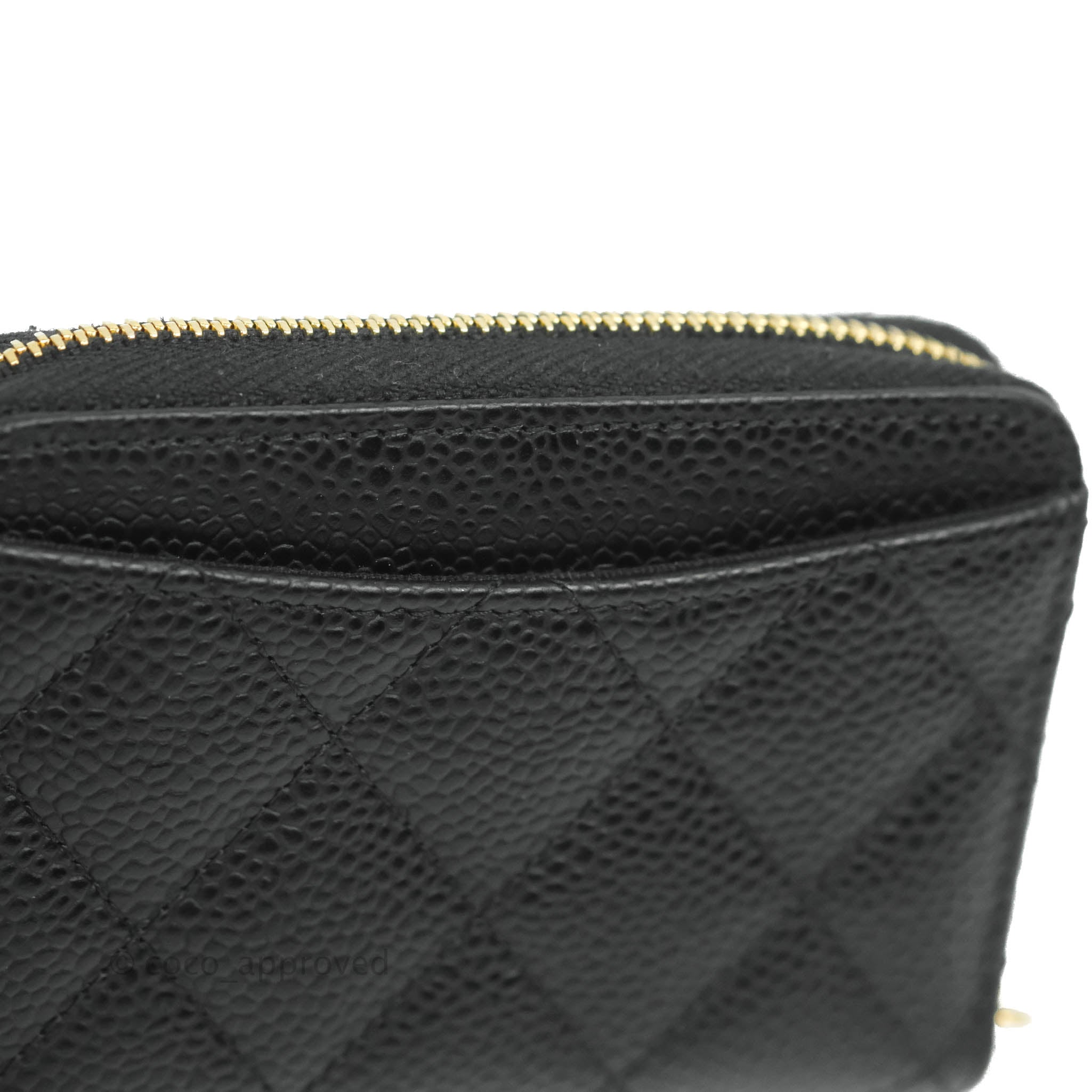 chanel wallet caviar leather bag