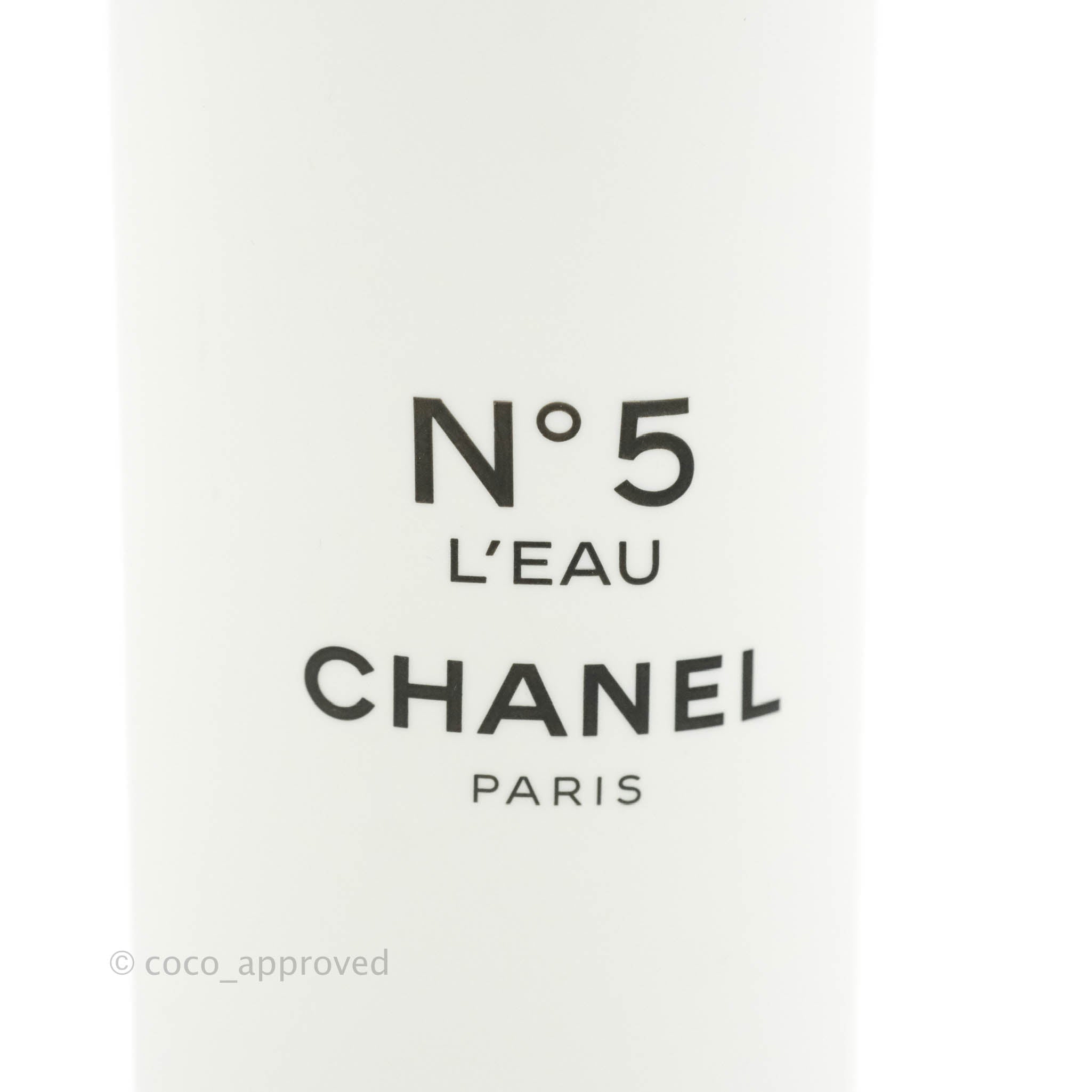 Chanel No5 L'EAU Water Bottle – Coco Approved Studio