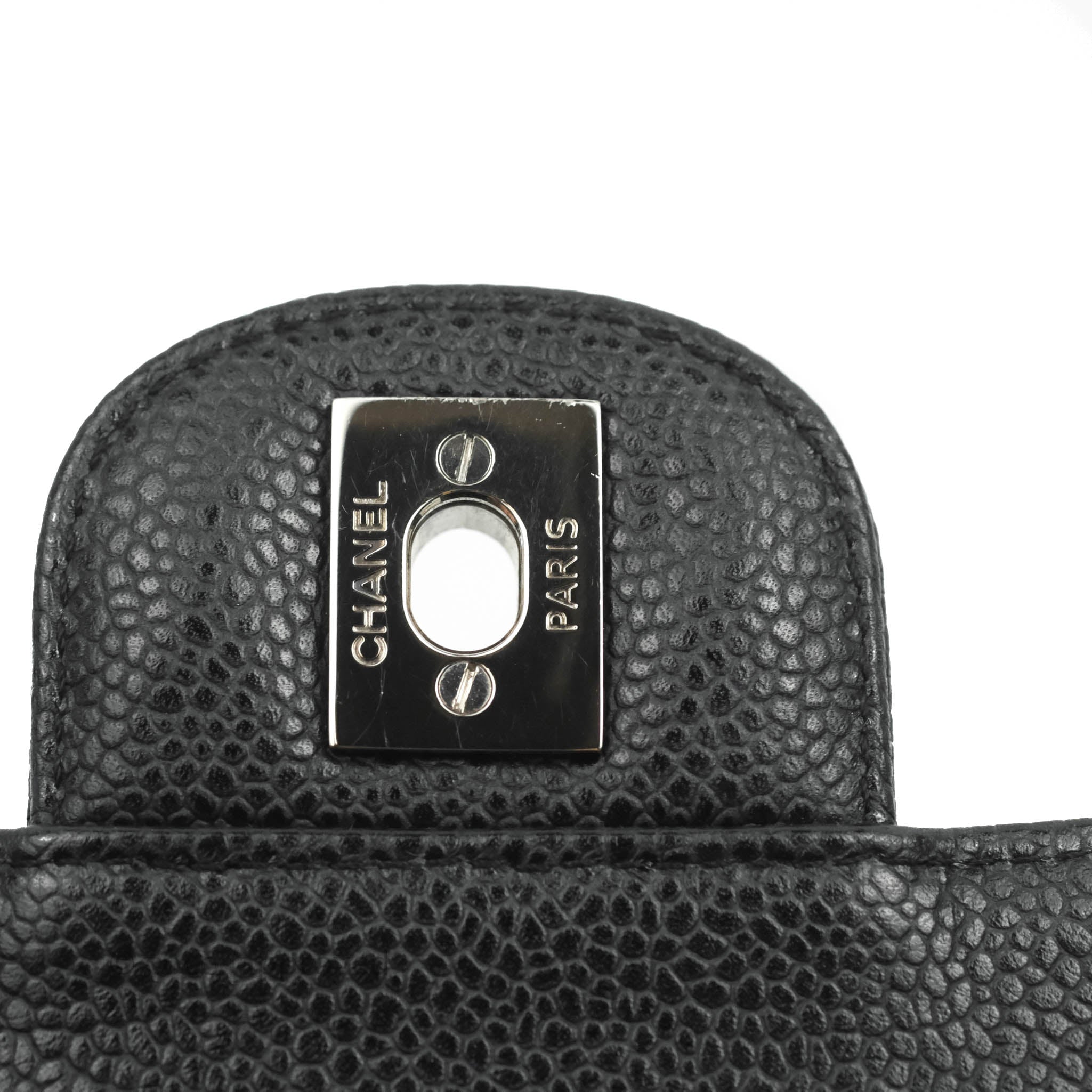 Chanel Mini Square Quilted Black Caviar Silver Hardware – Coco Approved  Studio