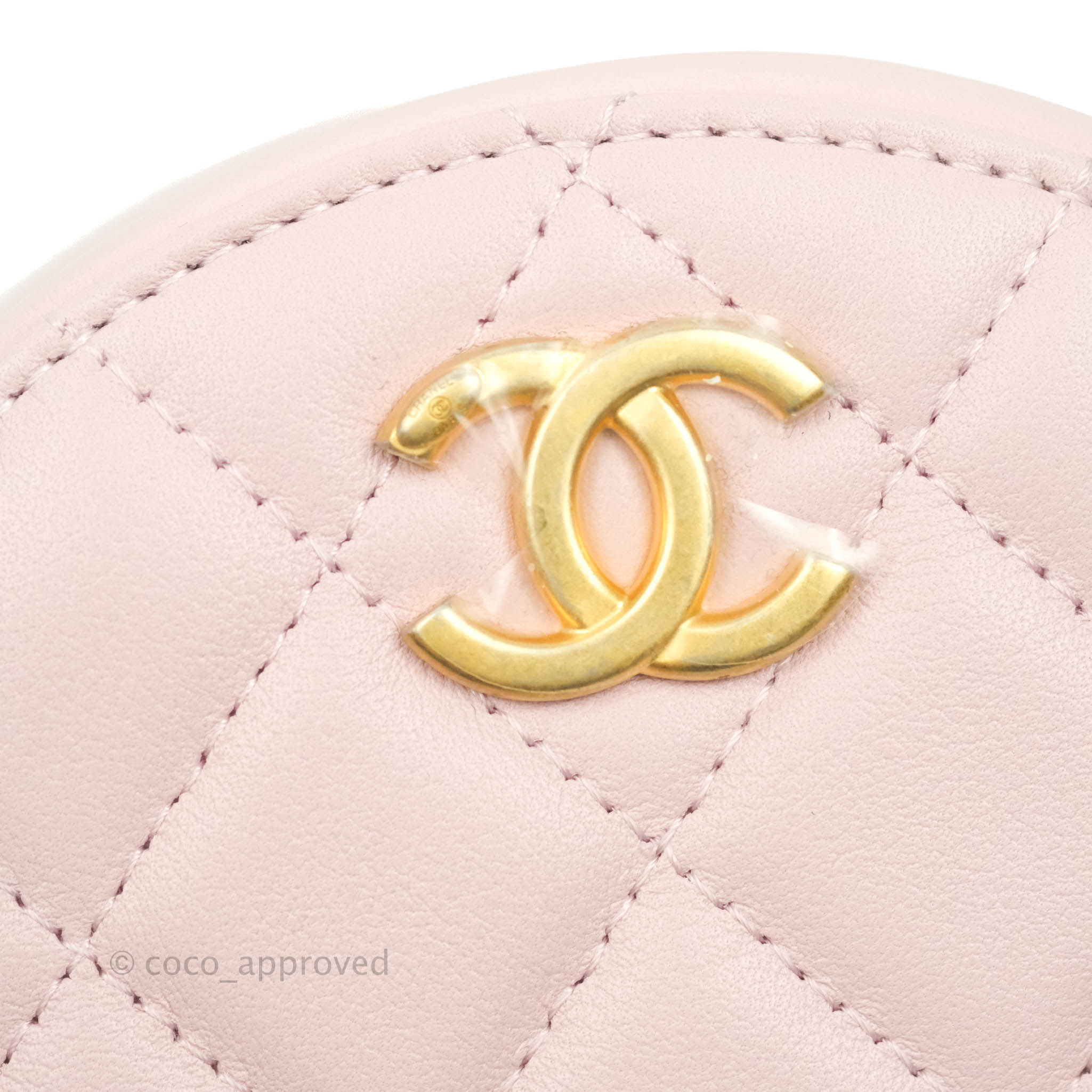 Replica Chanel Gabrielle Clutch With Chain A94505 Iridescent Pink