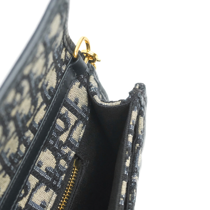 Dior 30 Montaigne jacquard canvas clutch bag – Fashion style LV