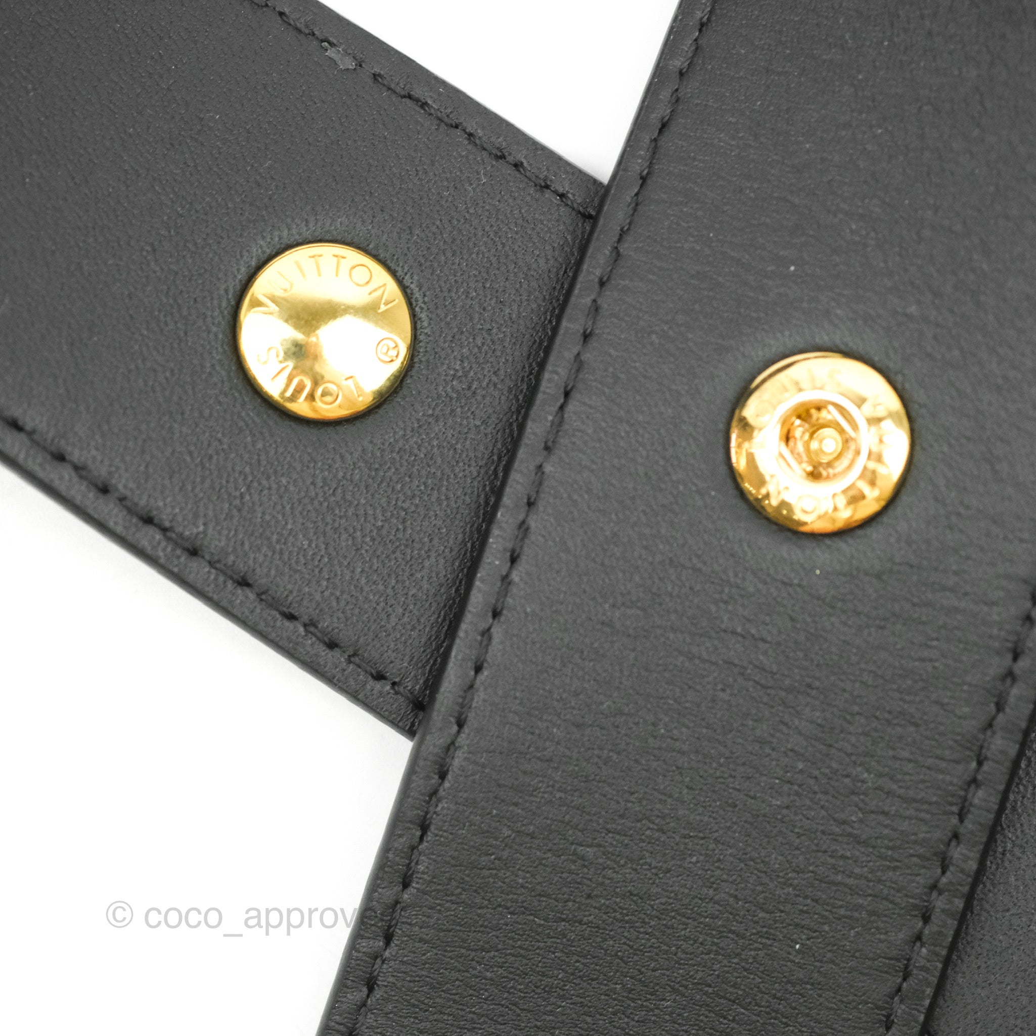 Louis Vuitton Monogram Adjustable Bandouliere Shoulder Strap Black – Coco  Approved Studio