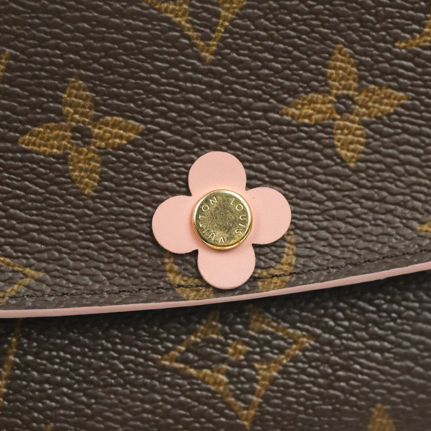 Louis Vuitton Monogram Bloom Flower Emilie Wallet – Coco Approved
