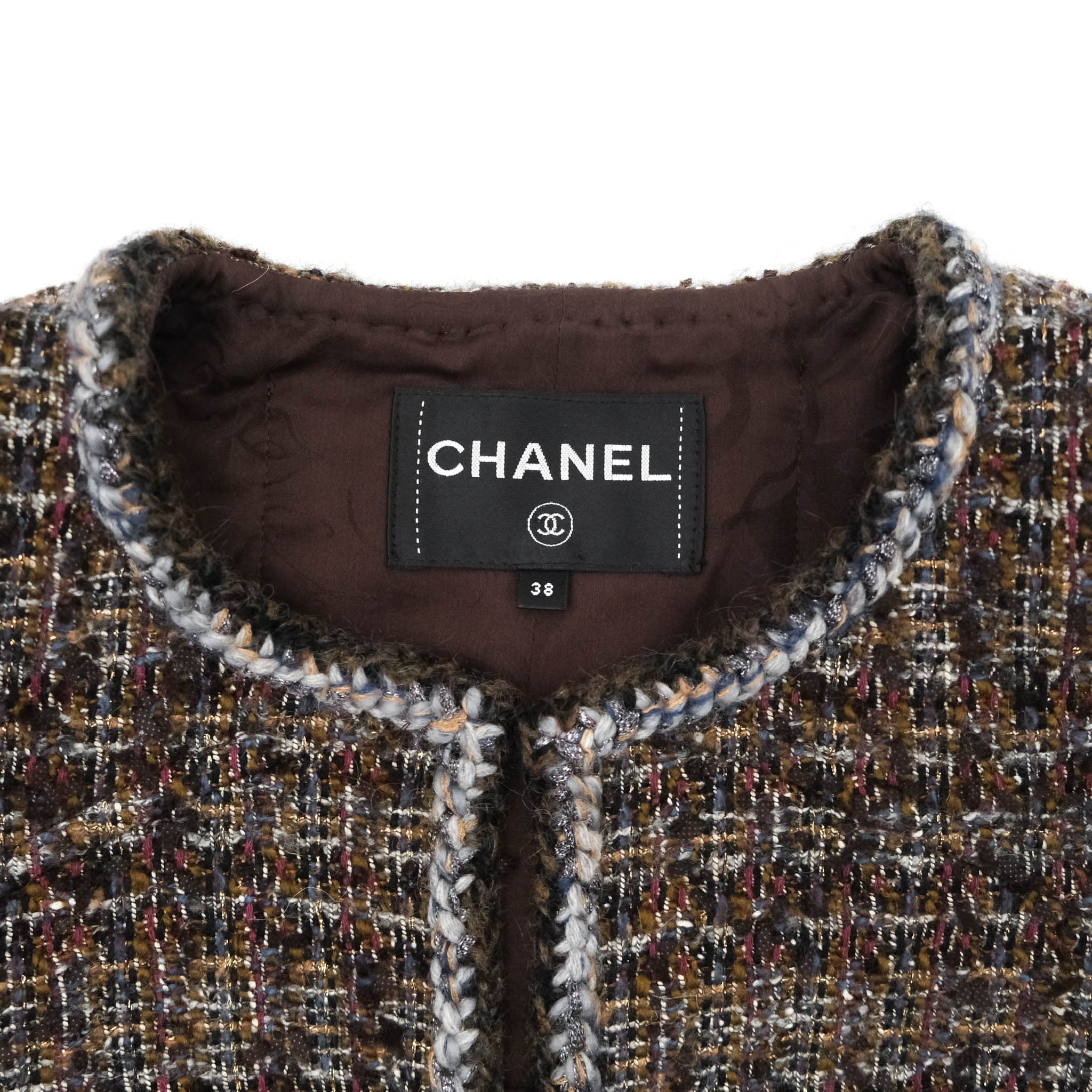 Chanel Tweed Jacket in Brown 2018-19F/W – Coco Approved Studio