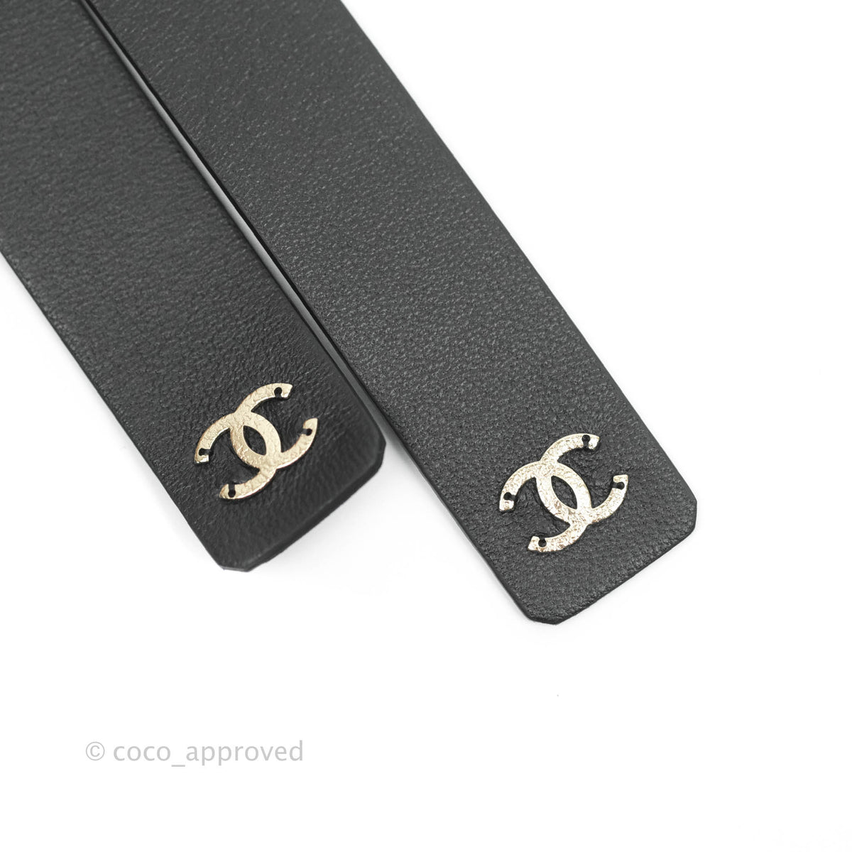 CHANEL Leather Black Belts for Women for sale