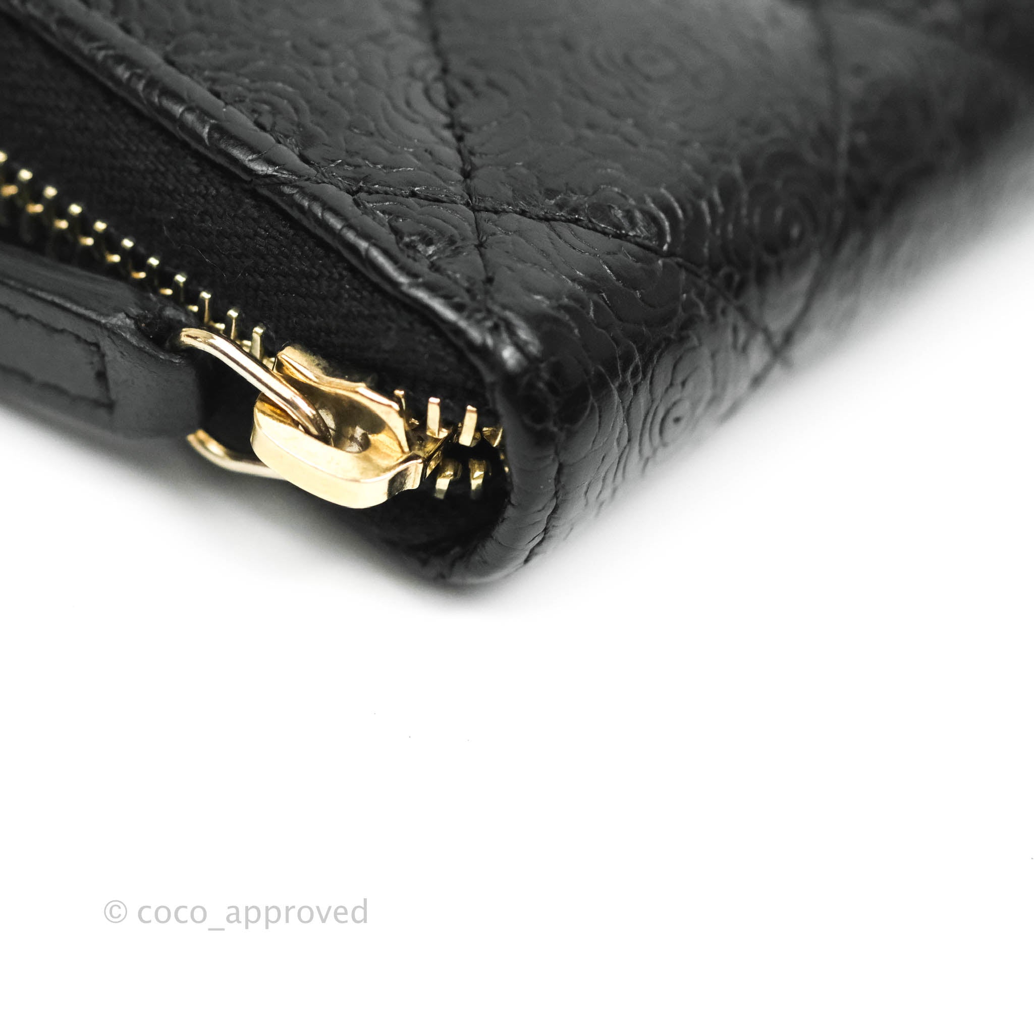 Chanel Camellia Zip Pouch - Curated Luxury - Dalliant