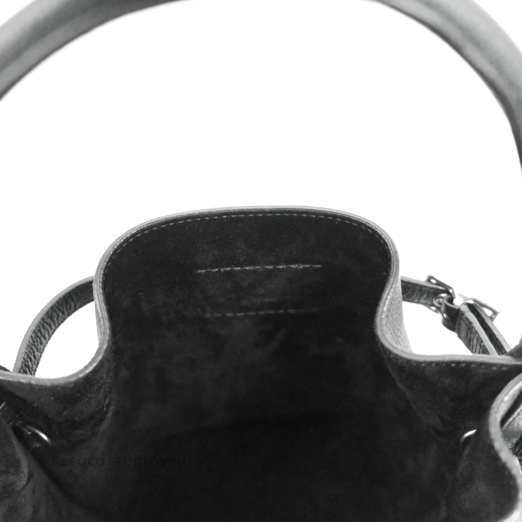 Celine Big Bag Nano Bucket Black Grained Calfskin – Coco Approved
