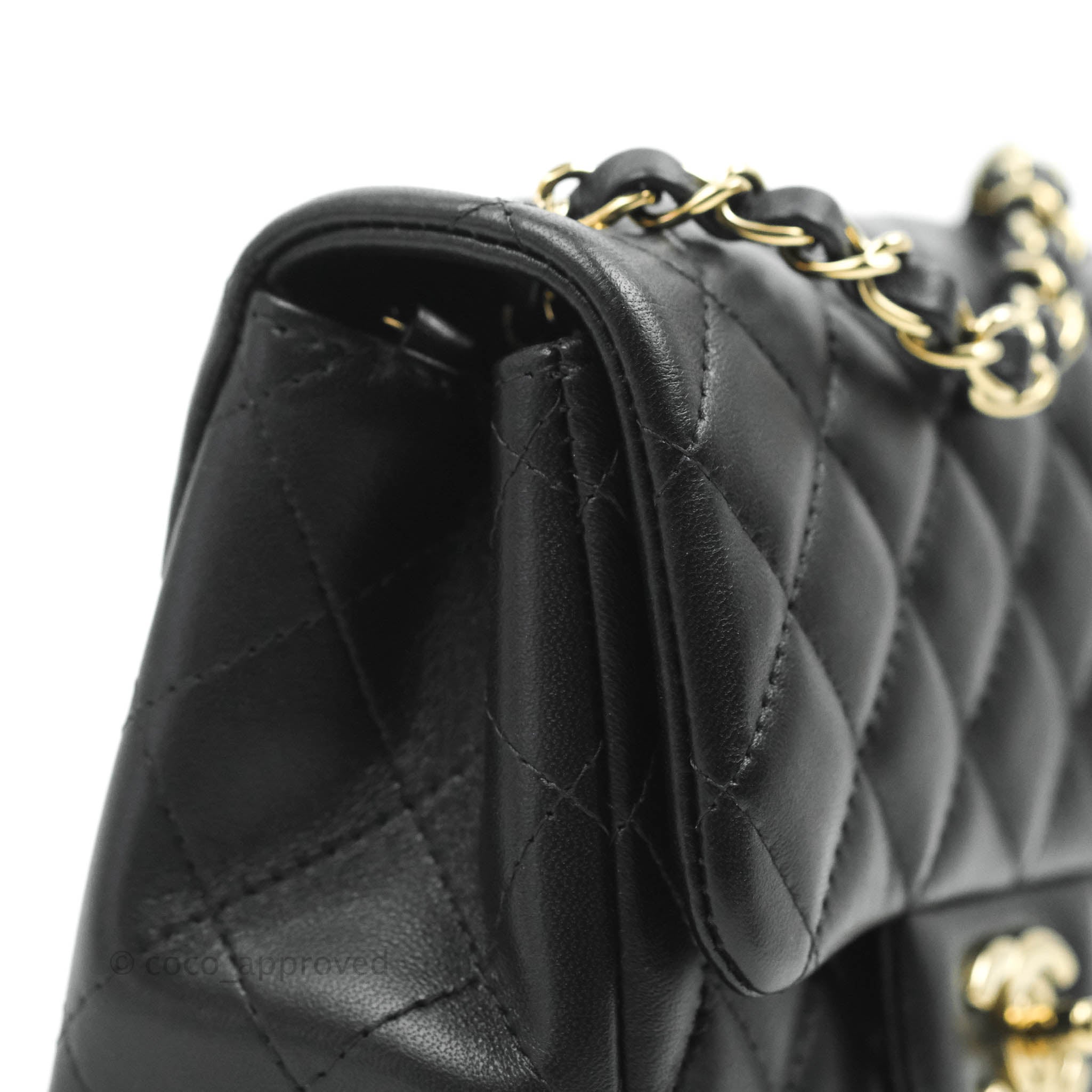 Chanel Small Classic Quilted Flap Green Caviar Silver Hardware 20B – Coco  Approved Studio