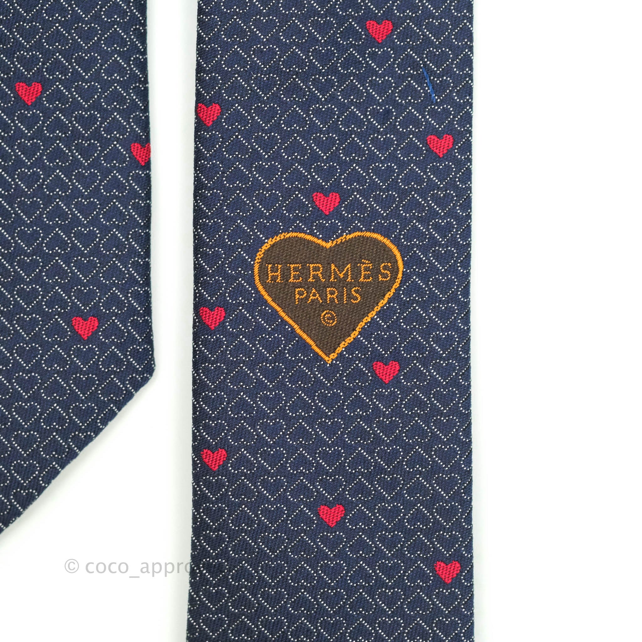 Hermès Silk Darling Tie – Coco Approved Studio