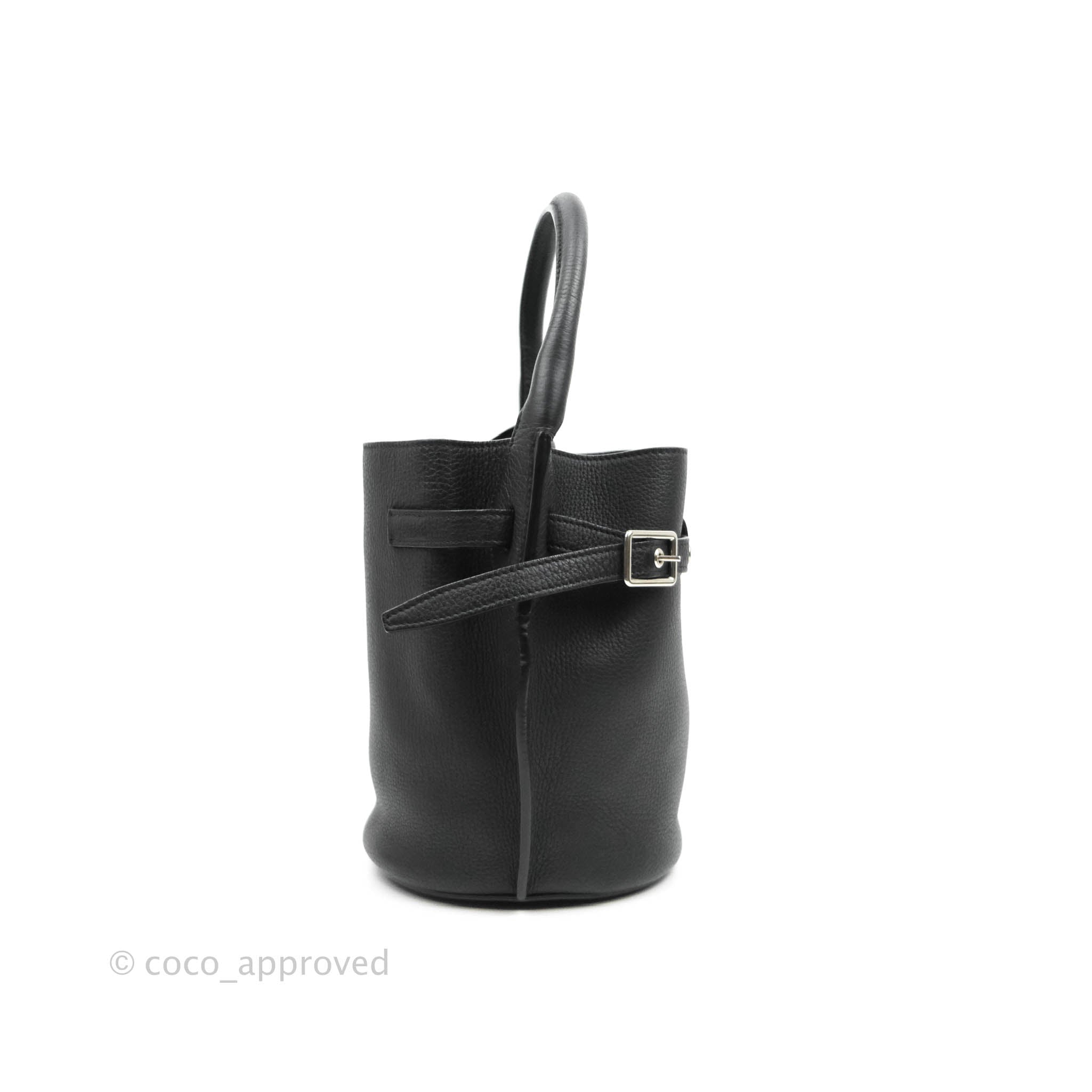 Celine Big Bag Nano Bucket Black Grained Calfskin – Coco Approved Studio