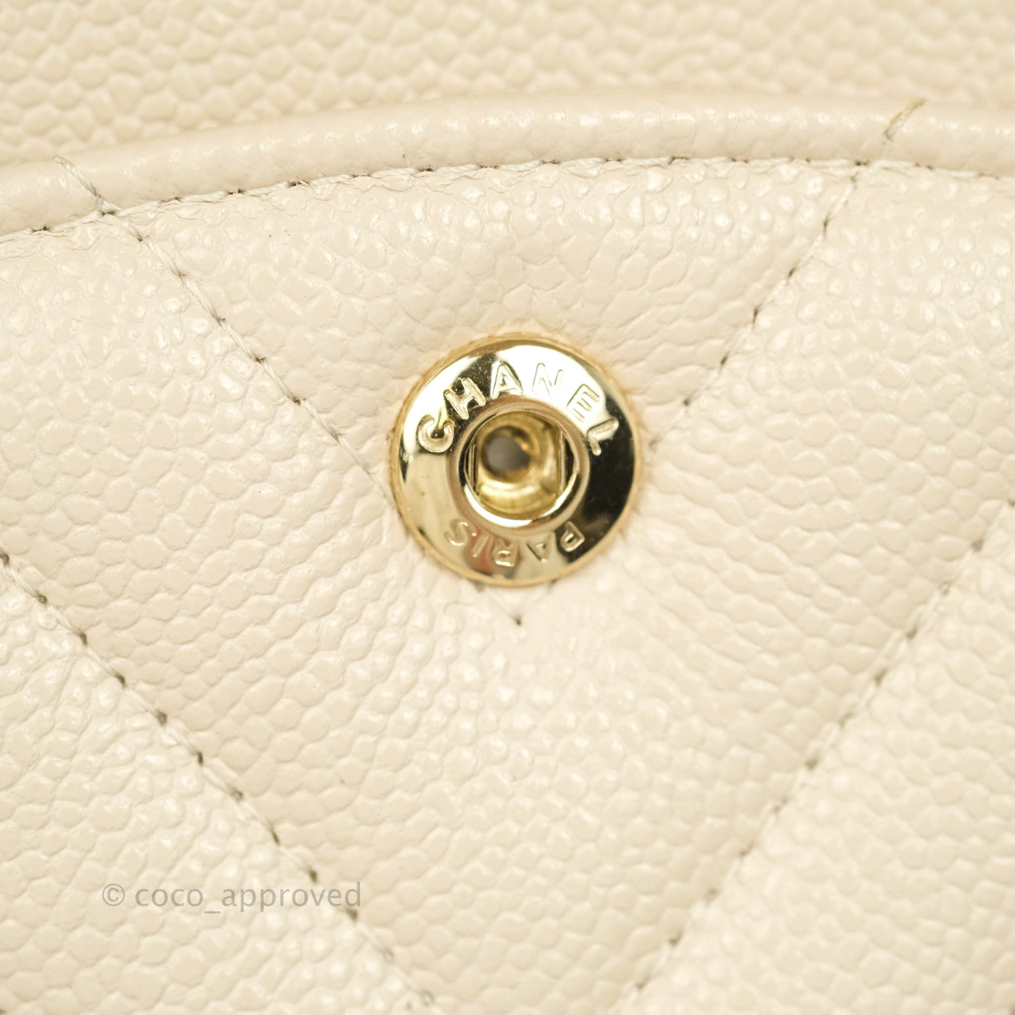 chanel white handbag