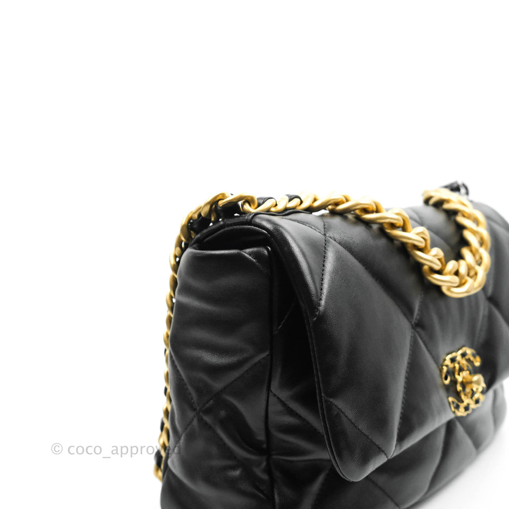 Chanel 19 Medium Black Mixed Hardware