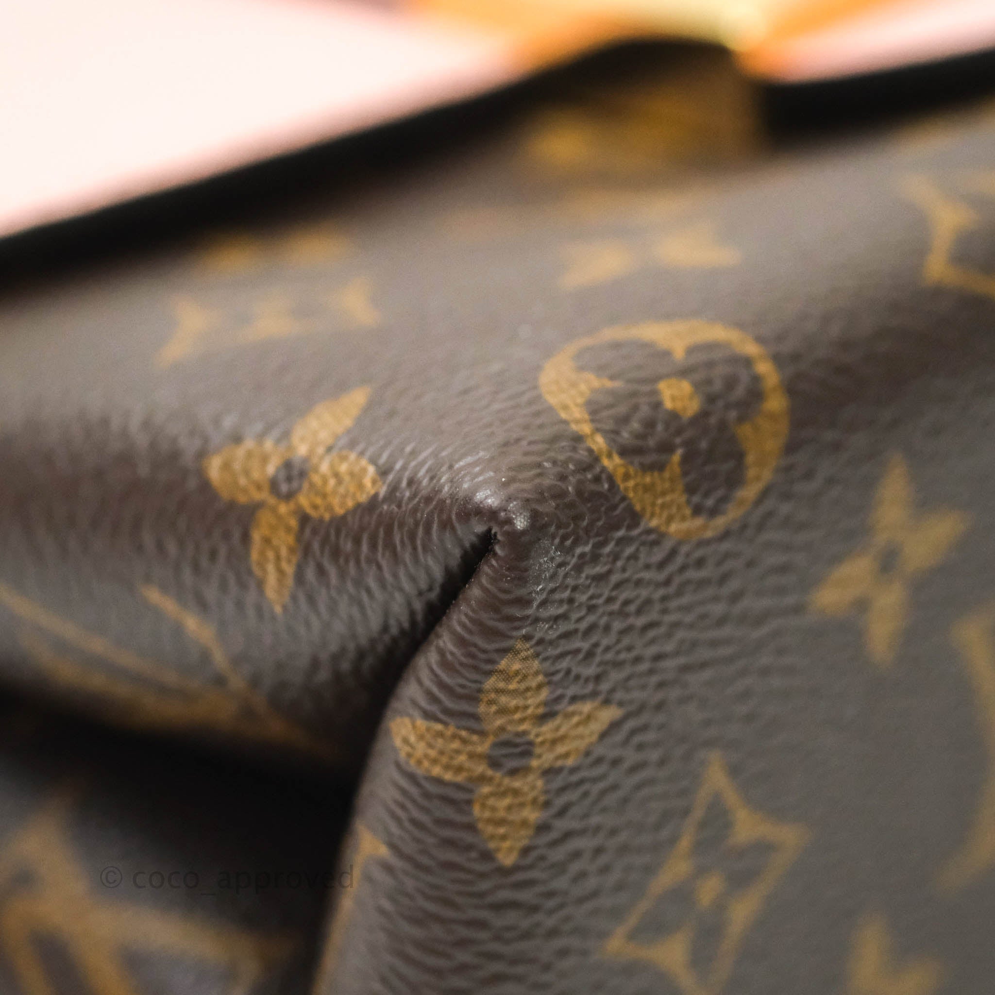 Louis Vuitton FASCINATION Lockit BB Monogram Bouclette Noel Bag