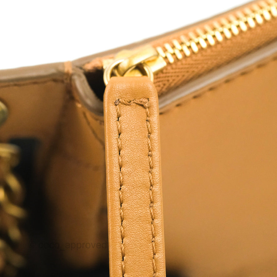 Chanel 21S IRIDESCENT Dark Beige WOC Caviar Leather UNBOXING & COMPARISONS  Light Beige #luxurypl38 