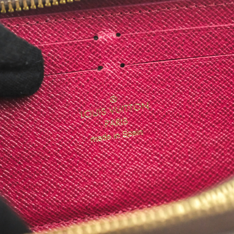 Louis Vuitton Monogram Canvas Clemence Wallet Fuchsia M60742 – DFO