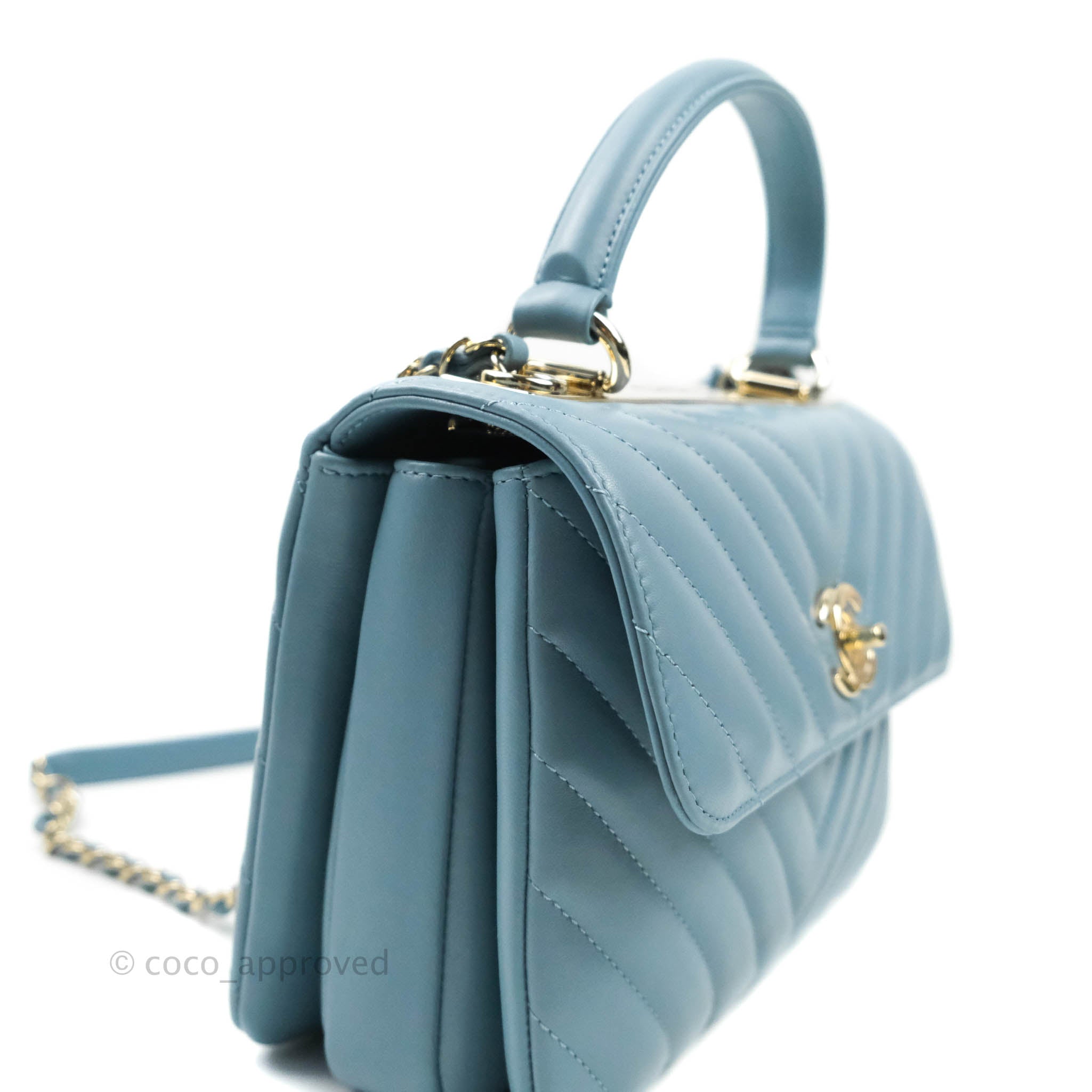 Chanel Trendy CC Flap Pastel Yellow Shoulder Bag - AWL1947