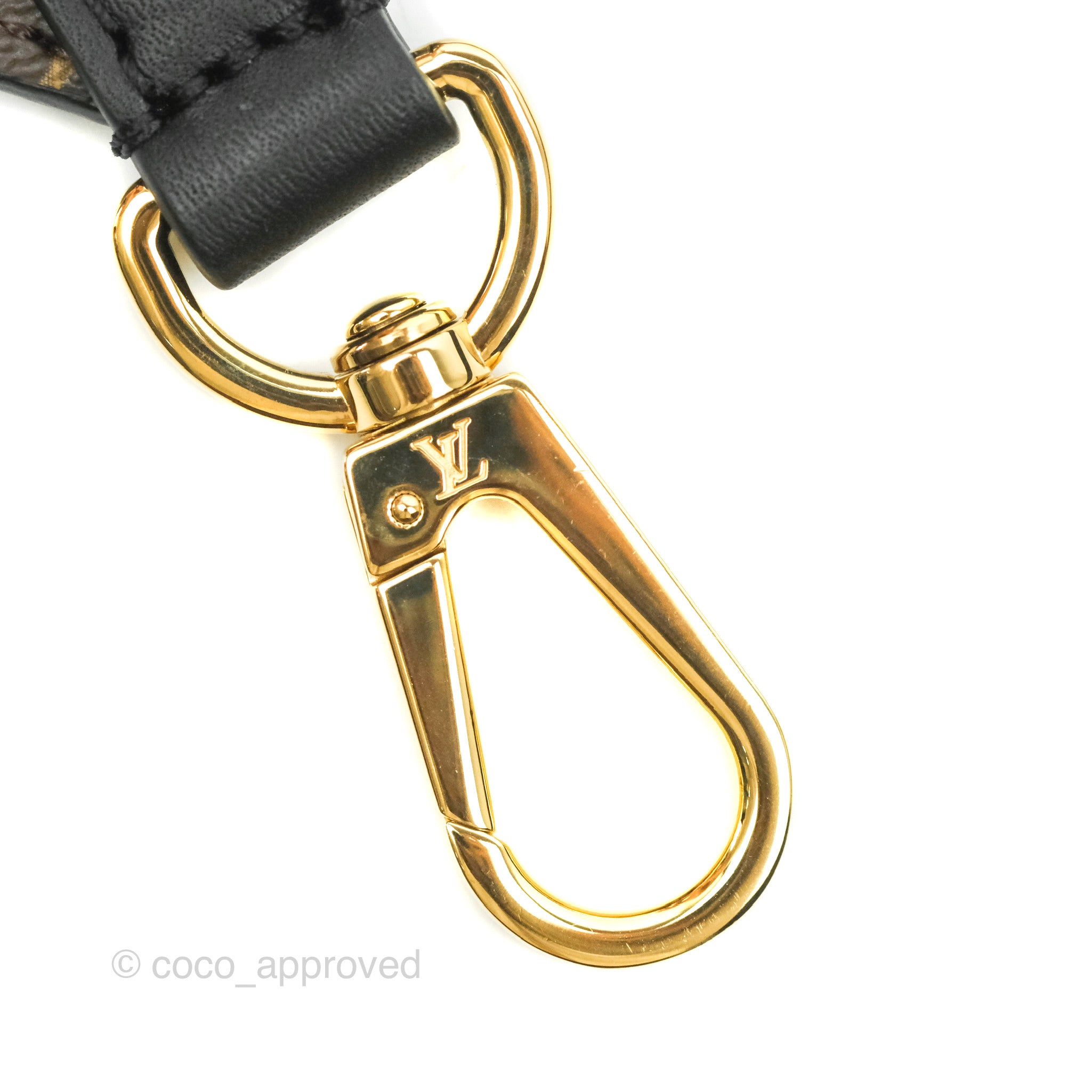 Louis Vuitton Monogram Adjustable Bandouliere Shoulder Strap Black – Coco  Approved Studio
