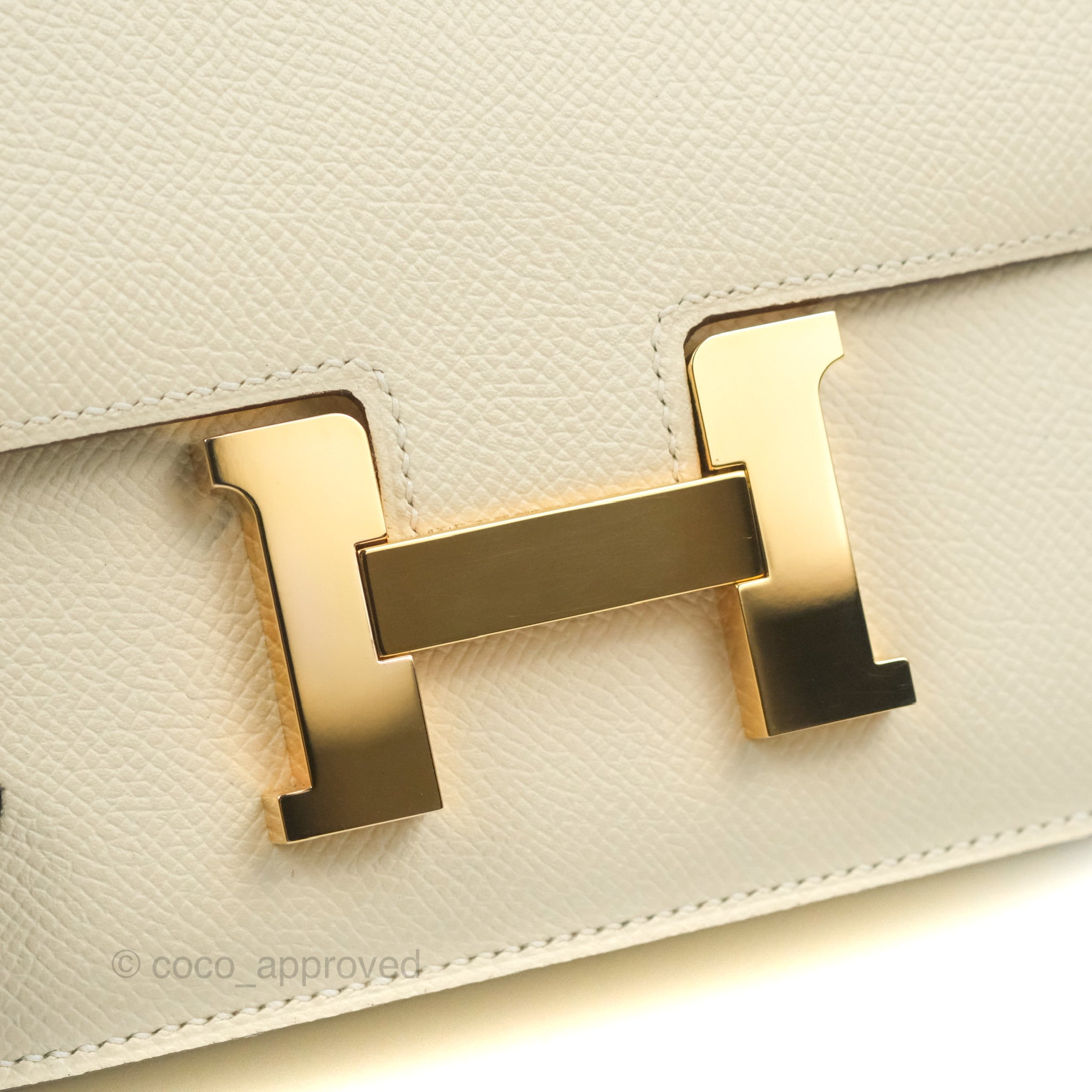 Hermès Constance Mini 18cm Nata Epsom Rose Gold Hardware – Coco Approved  Studio