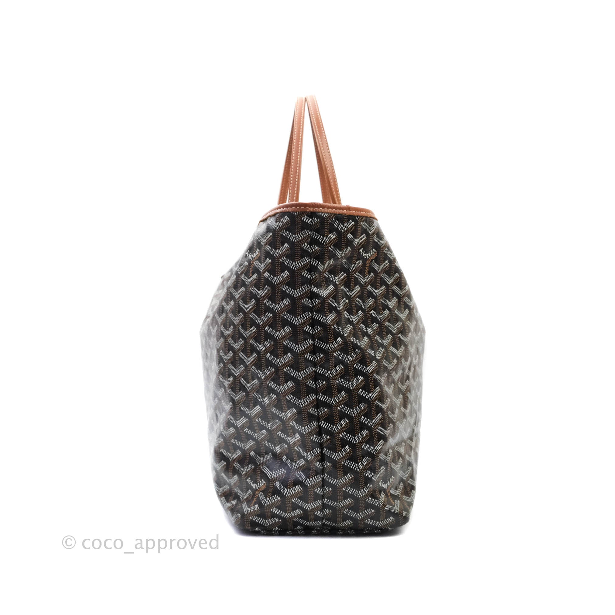 Goyard Saint Louis Black/Tan PM⁣⁣⁣⁣⁣⁣⁣⁣⁣⁣⁣⁣⁣⁣⁣⁣⁣⁣⁣⁣ – Coco Approved Studio