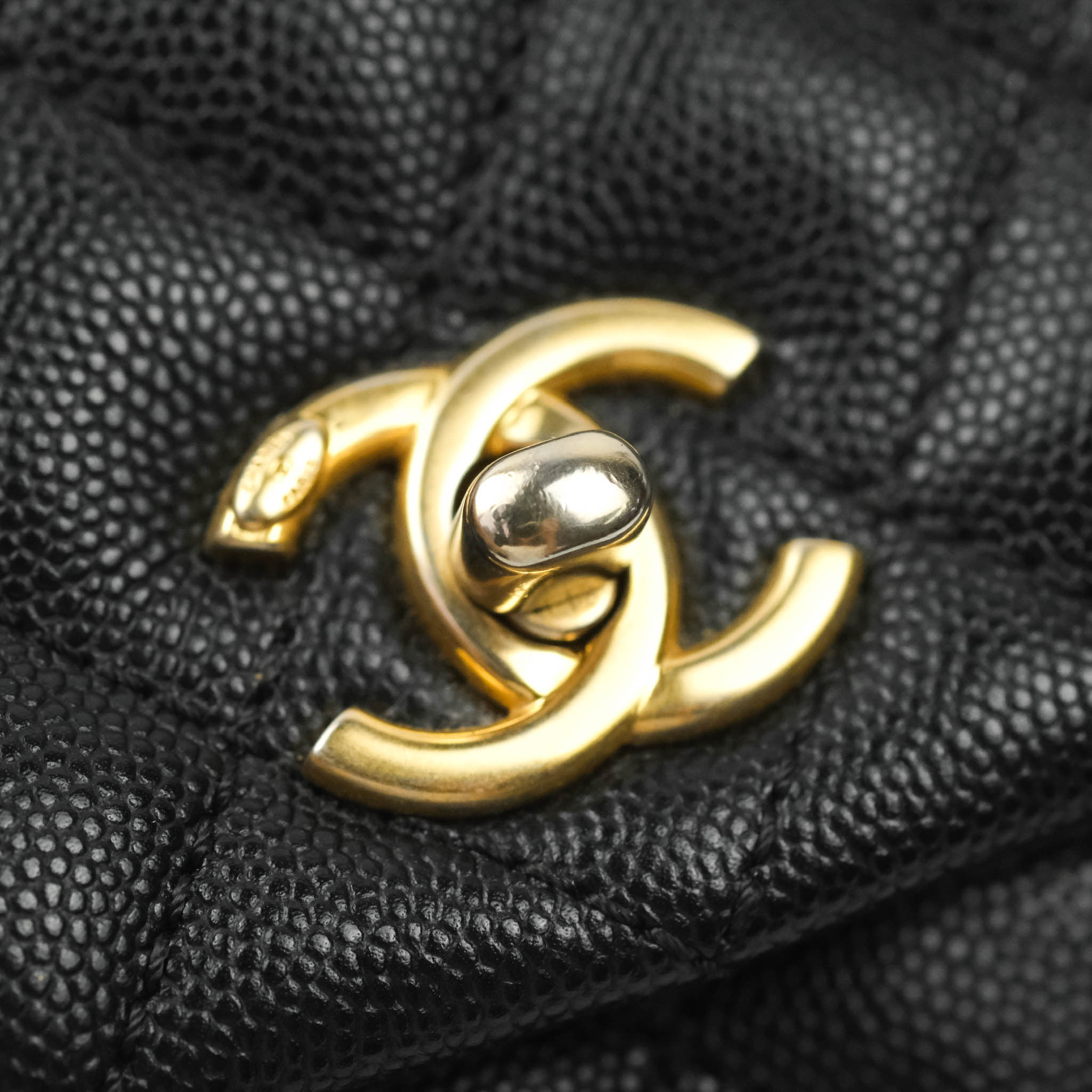 Chanel Black Quilted Caviar Small Double Flap Bag Gold Hardware – Madison  Avenue Couture