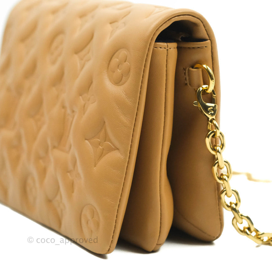 LOUIS VUITTON CAMEL COUSSIN POCHETTE – The Luxe Collection by K