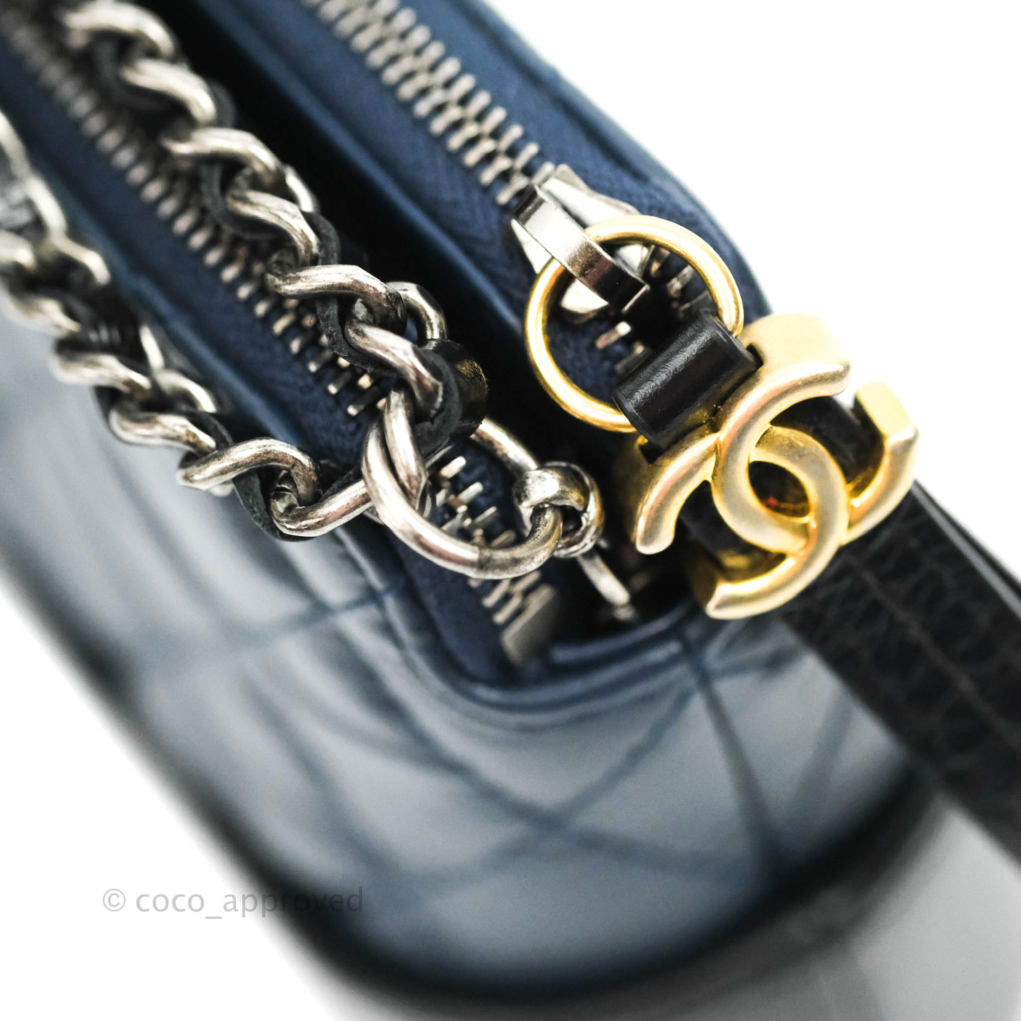 Blue Chanel Gabrielle Clutch Bag – Designer Revival