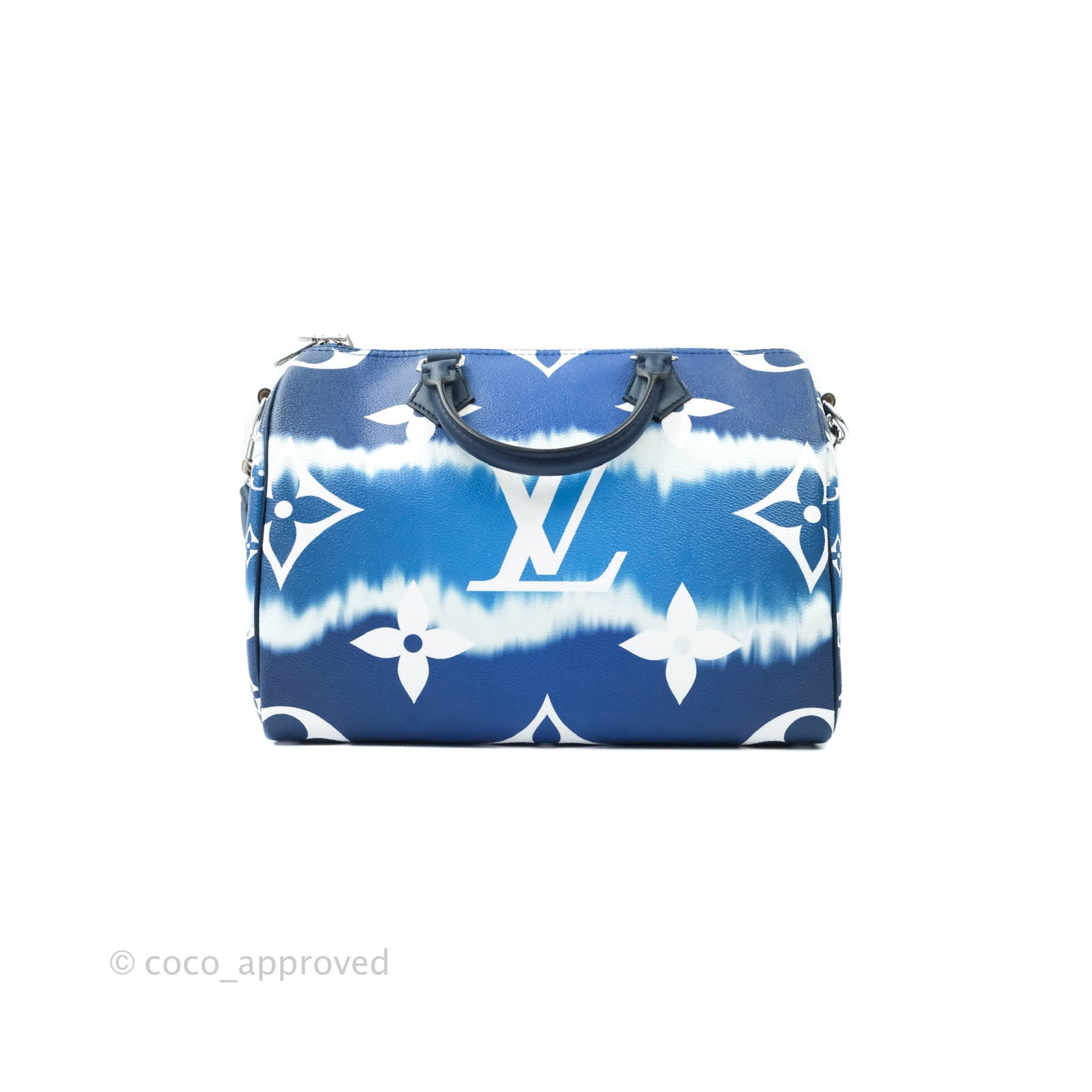 Louis Vuitton Blue Monogram Canvas Escale Speedy Bandouliere 30