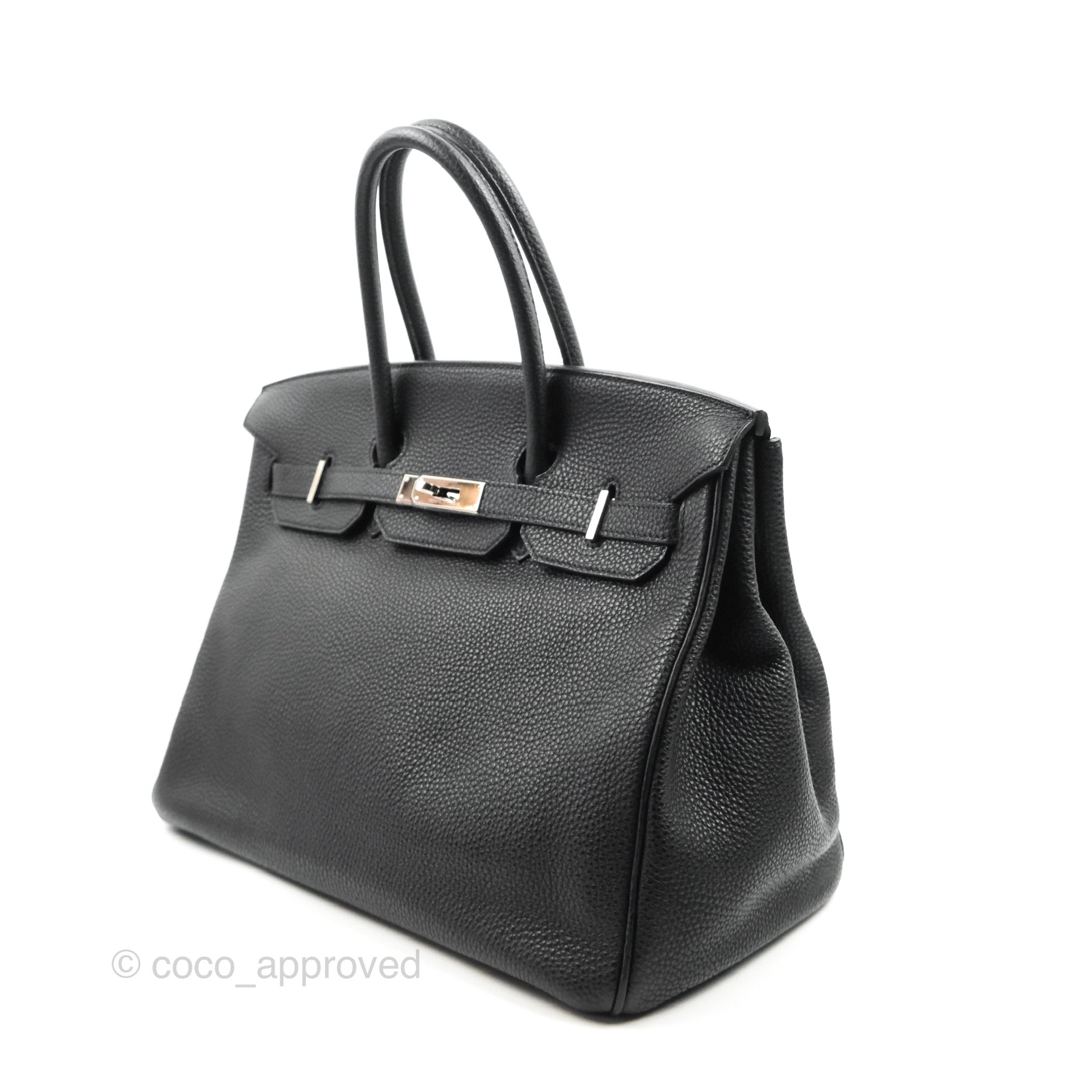 Hermès Black Togo Birkin 35 Palladium Hardware, 2018 Available For