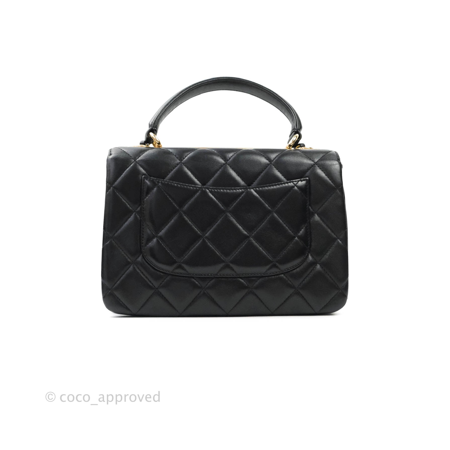 Chanel Trendy CC Small Black Lambskin Gold Hardware – Coco Approved Studio