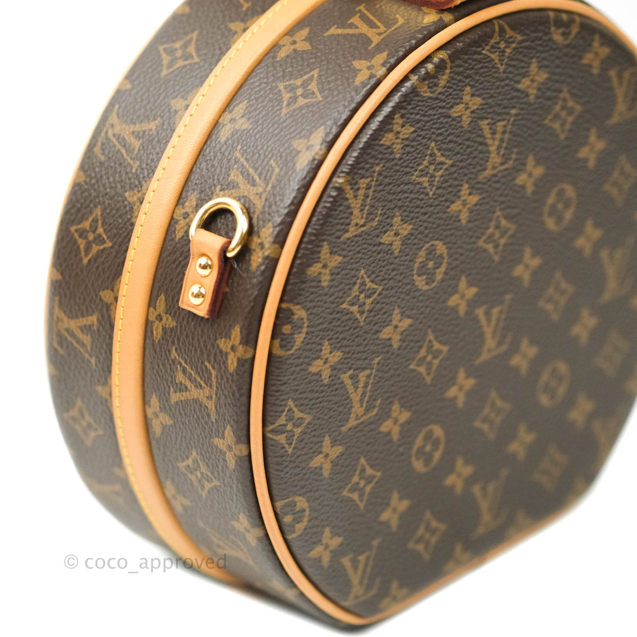 Louis Vuitton, Bags, Louis Vuitton Hat Box 3 Bag Boite Chapeau Vintage  Monogram Lv Trunk New Leather