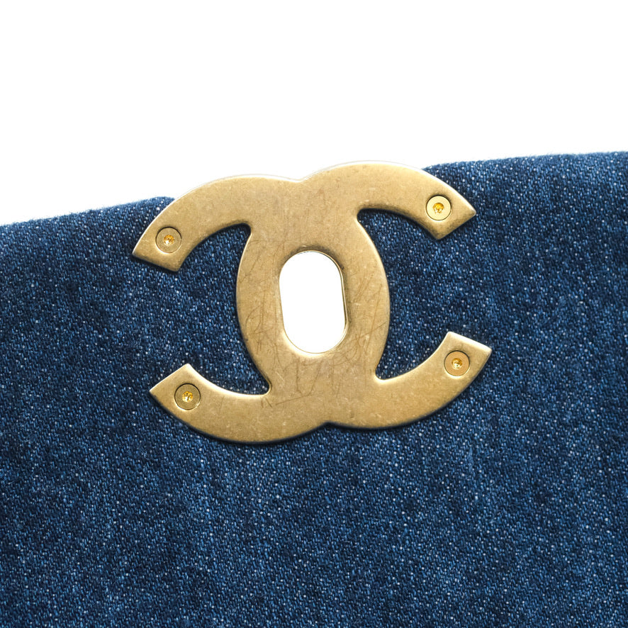 Chanel 19 Small Denim Mixed Hardware – Coco Approved Studio