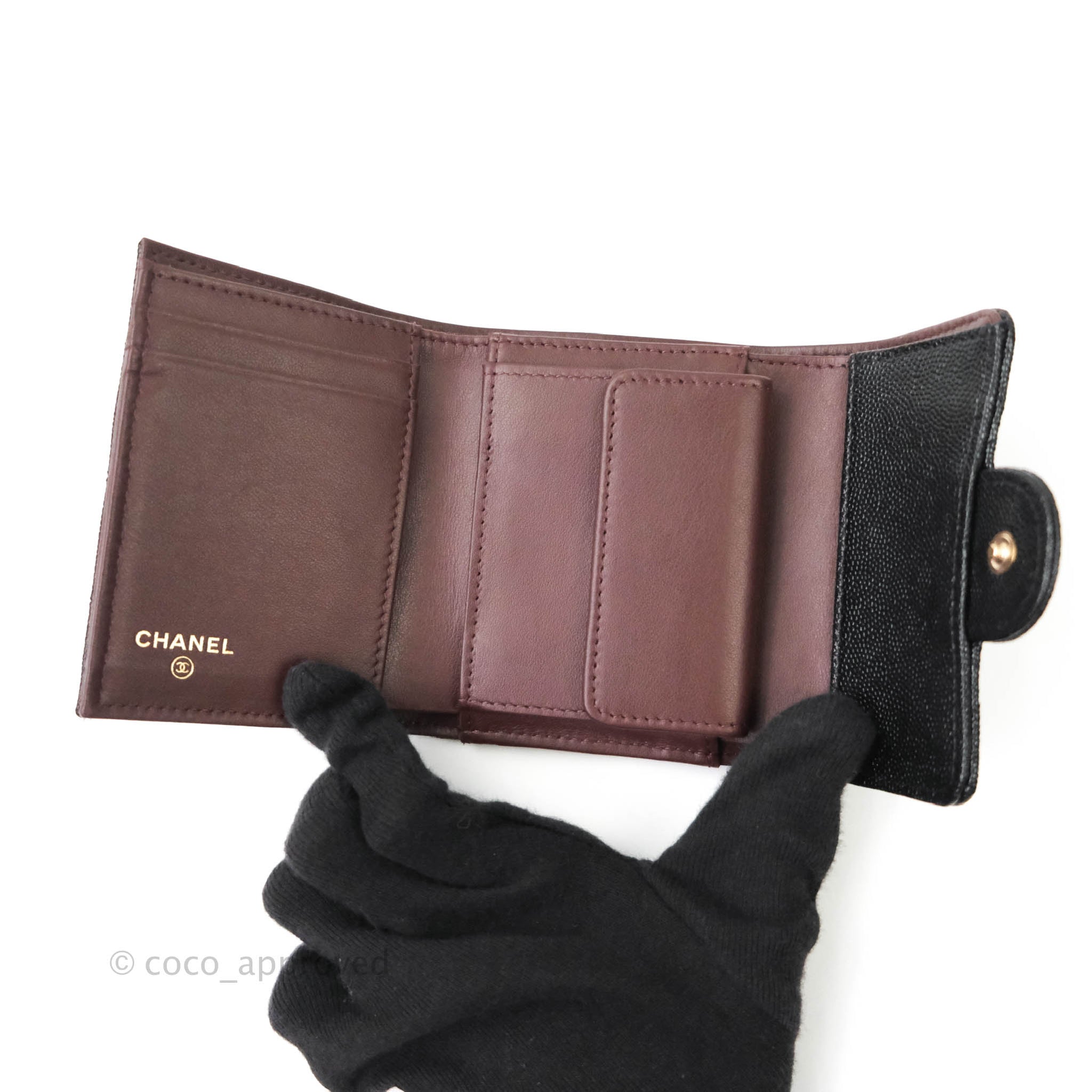 Chanel flap wallet small sale