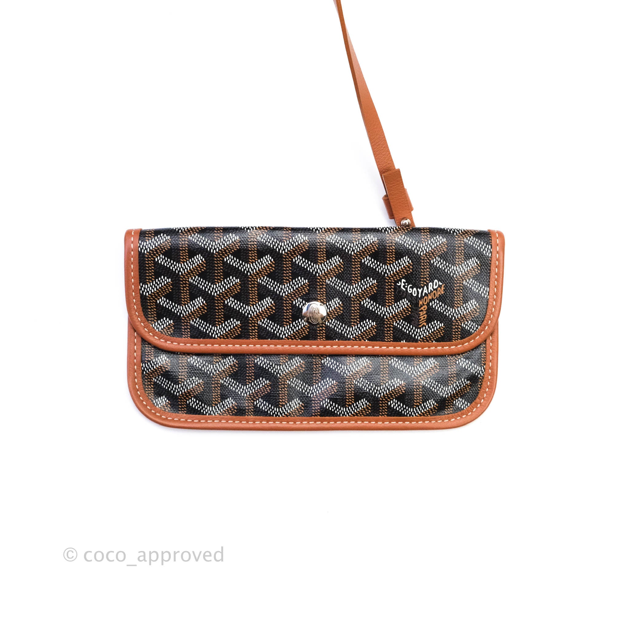 Goyard Saint Louis PM Tote Black/Tan Leather $2,000 Retail – St. John's  Institute (Hua Ming)