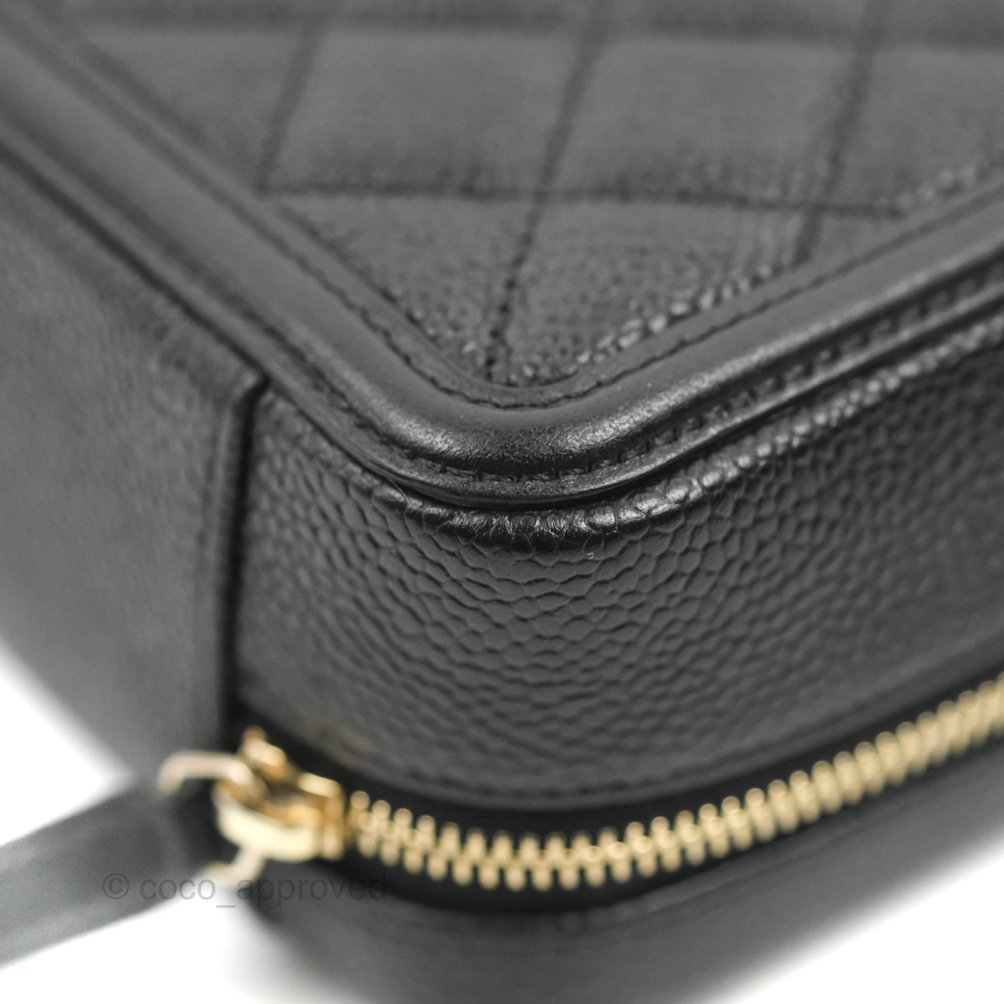 Blue Chanel CC Vanity Bag – Designer Revival