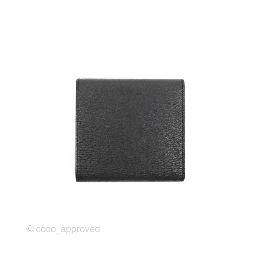 Hermès Clic 12 Wallet Black Palladium Hardware – Coco Approved Studio
