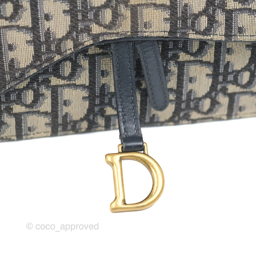Shop Christian Dior SADDLE POUCH WITH CHAIN (S5907CTZQ_M928) by