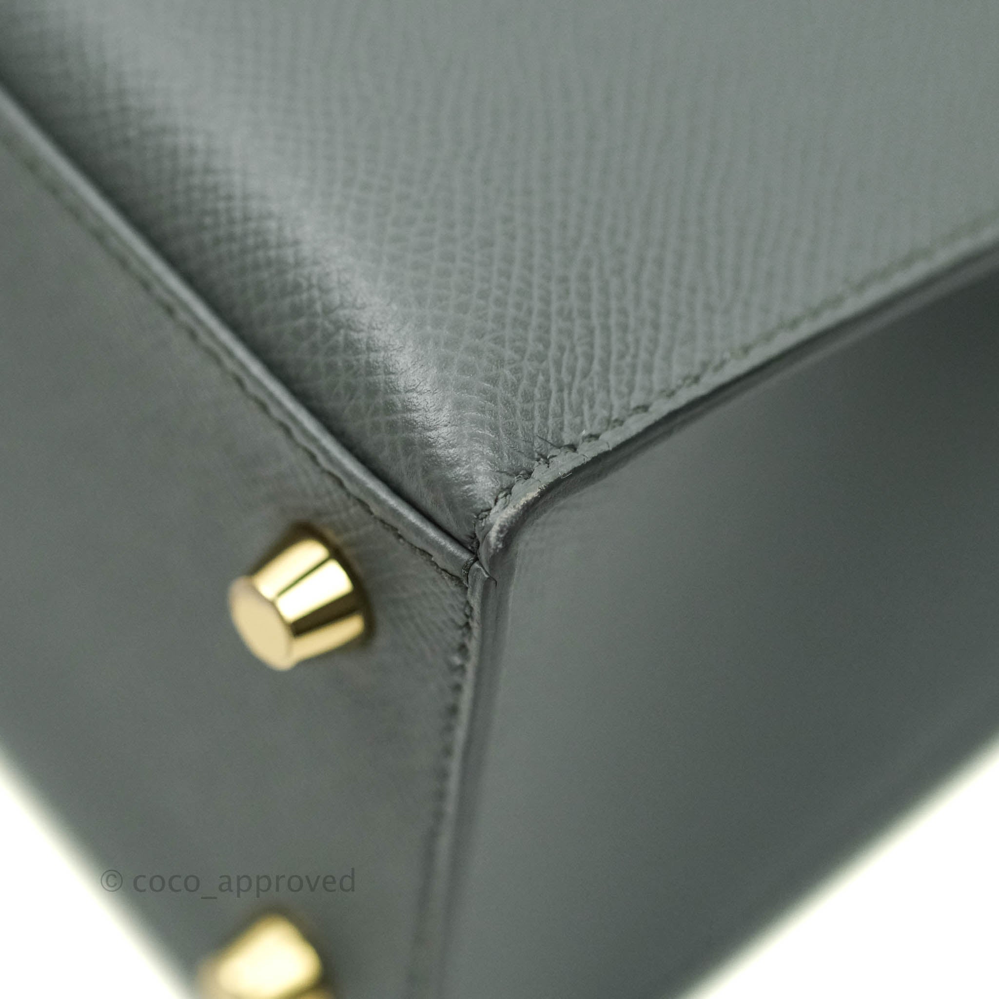✨ Hermès Birkin Sellier 25 Vert Amande Epsom Gold Hardware *VERY RARE* ✨