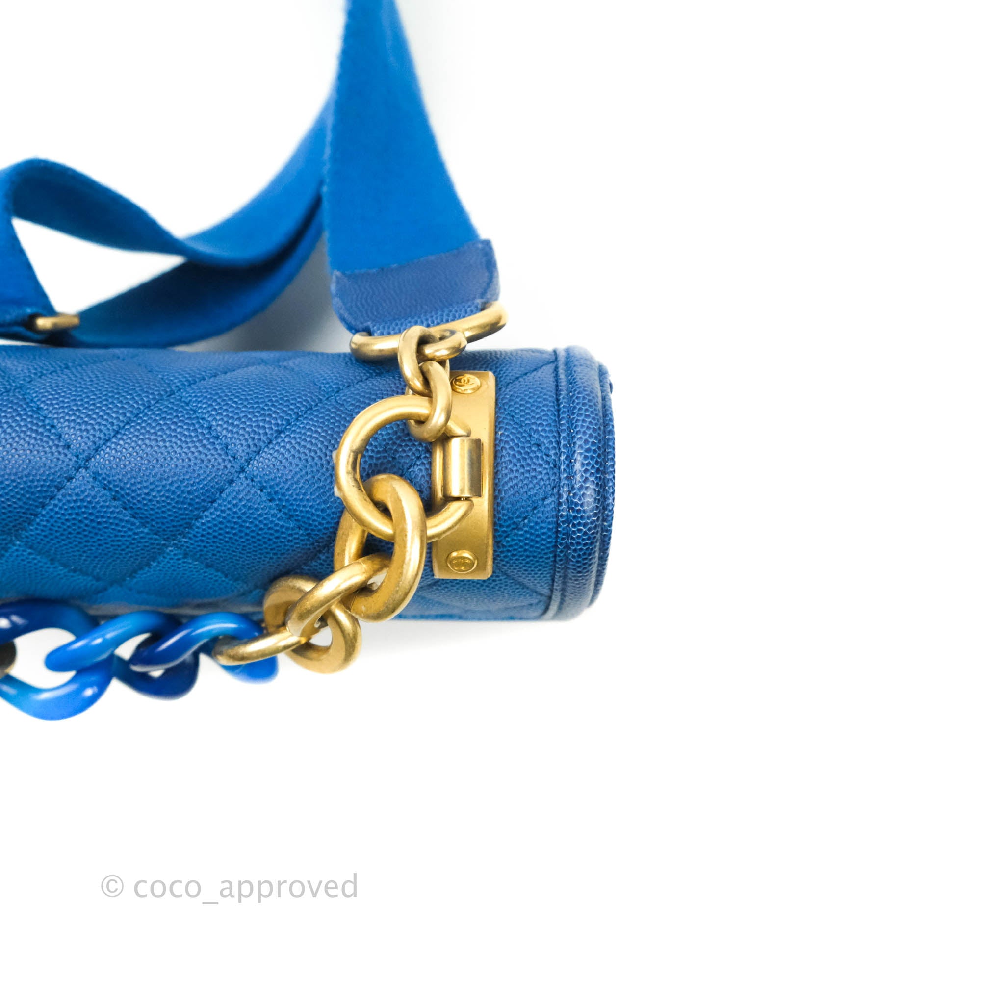 chanel sunset on the sea bag blue