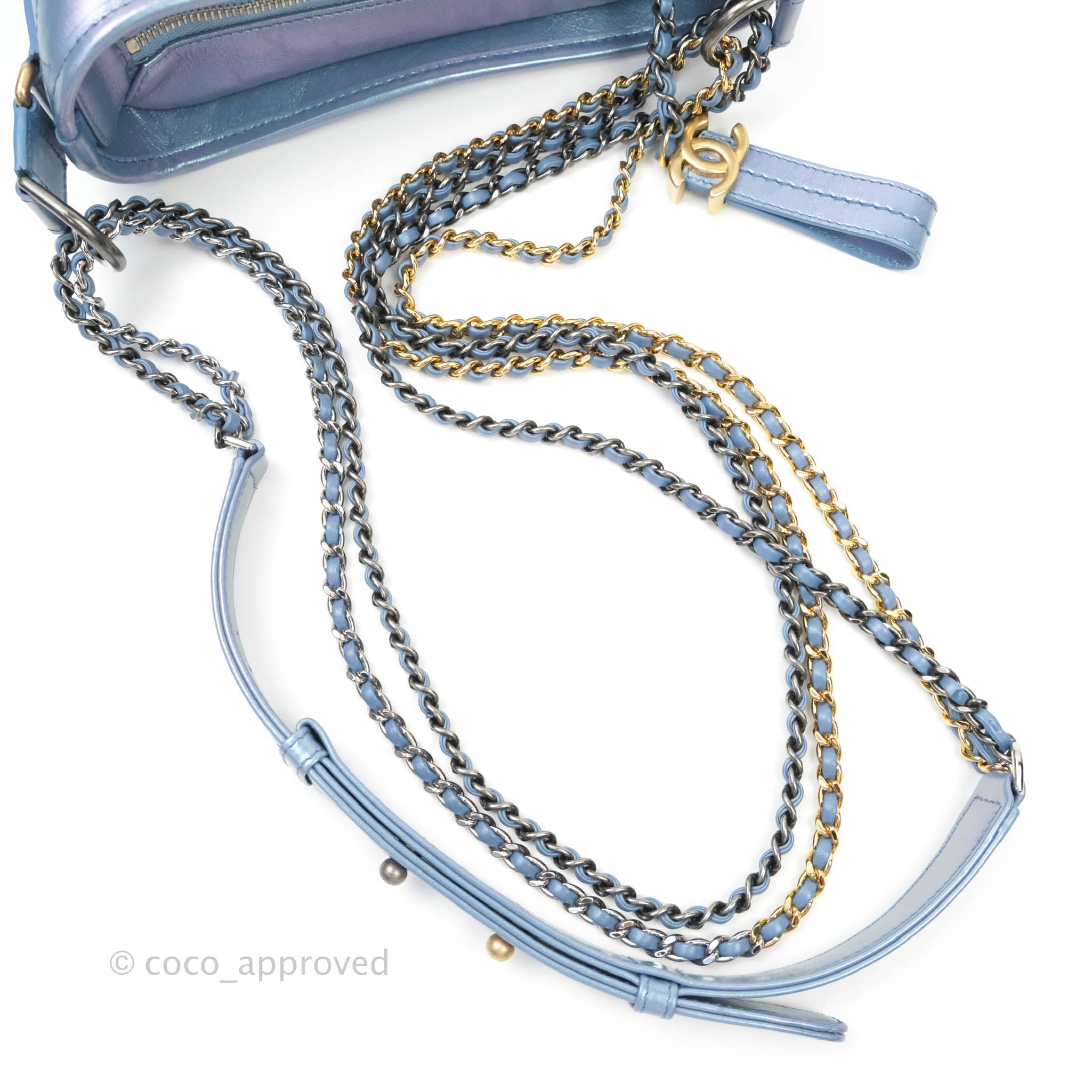 Chanel Medium Gabrielle Hobo - Blue Hobos, Handbags - CHA908884