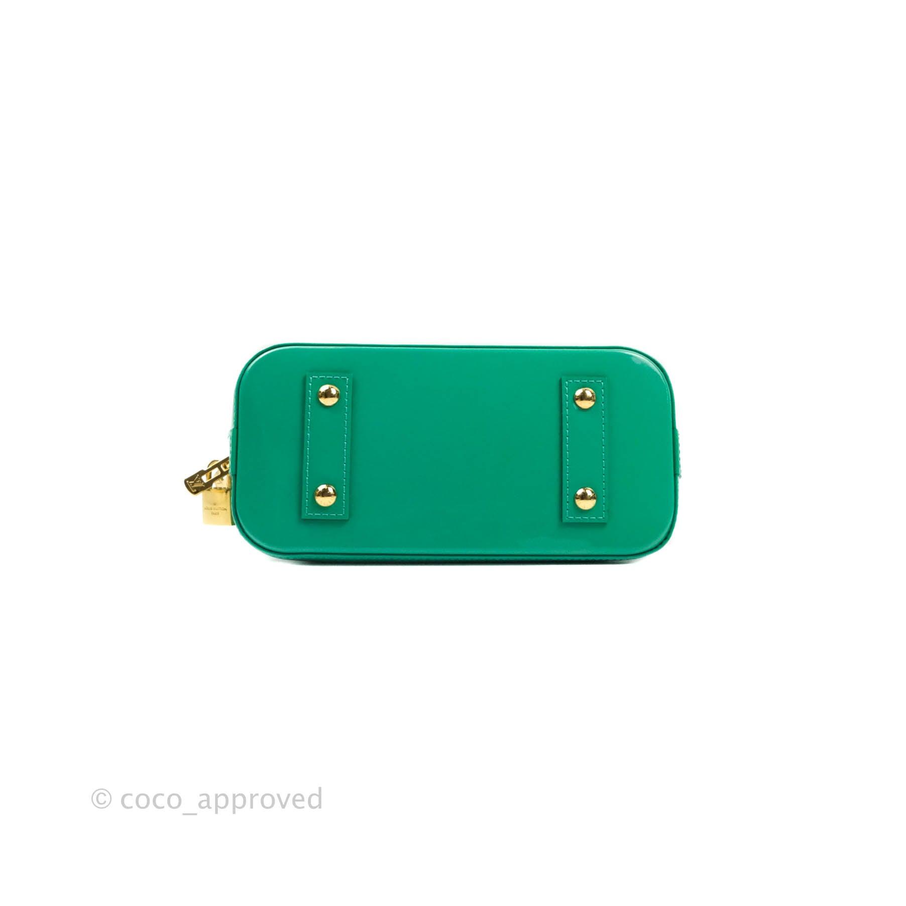 Louis Vuitton Alma BB Light green Leather ref.873560 - Joli Closet