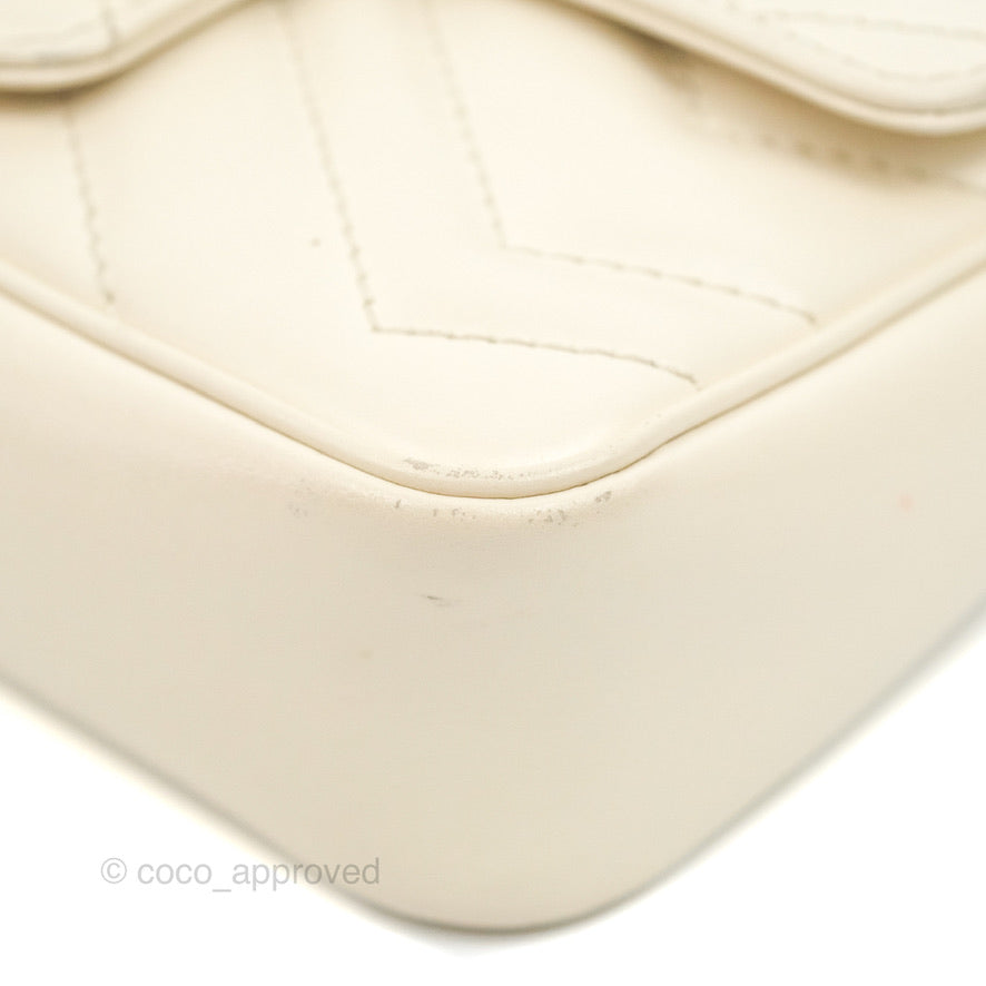 Gucci GG Marmont Matelassé Leather Super Mini Bag 'Beige' | Tan | Women's Size Onesize