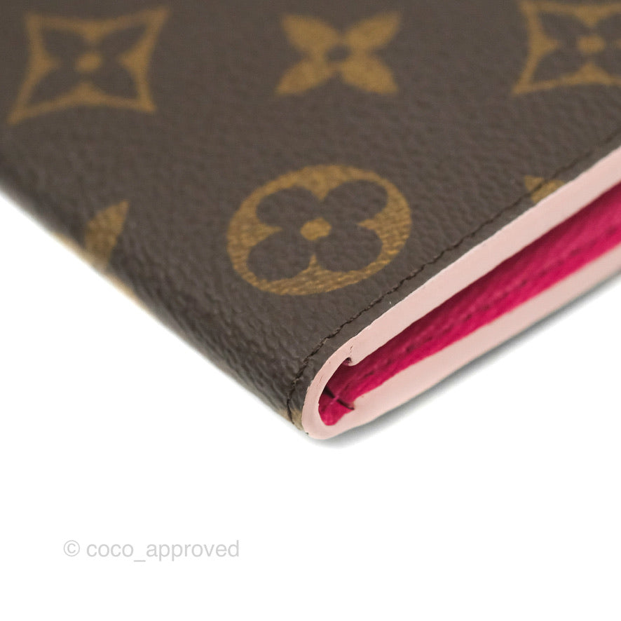 Louis Vuitton Monogram Canvas Flower Compact Wallet Pink has perfect  dimensions. Inside you are lo…