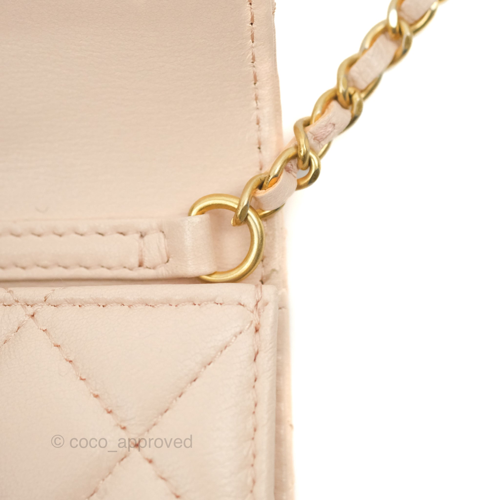 Chanel Small Clutch with Pearl Chain, Bragmybag