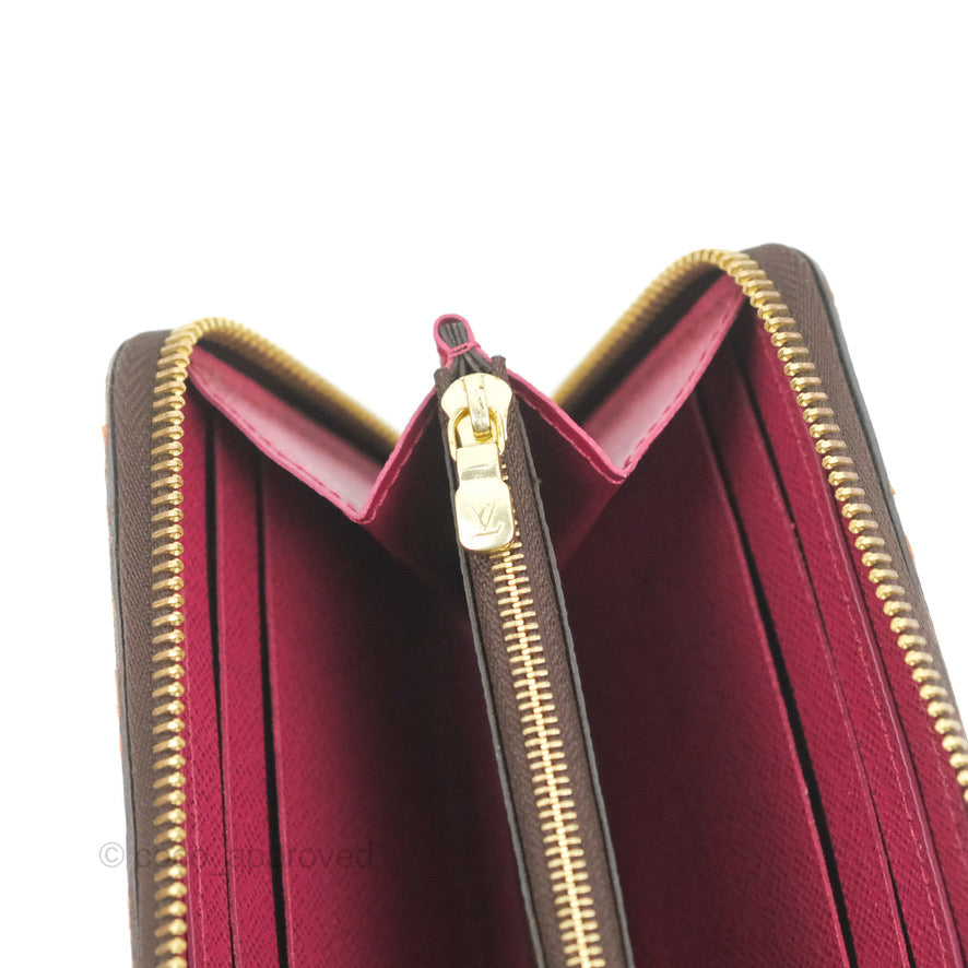 Louis Vuitton Monogram Canvas Clemence Wallet Fuchsia M60742 – DFO Designer  Handbags