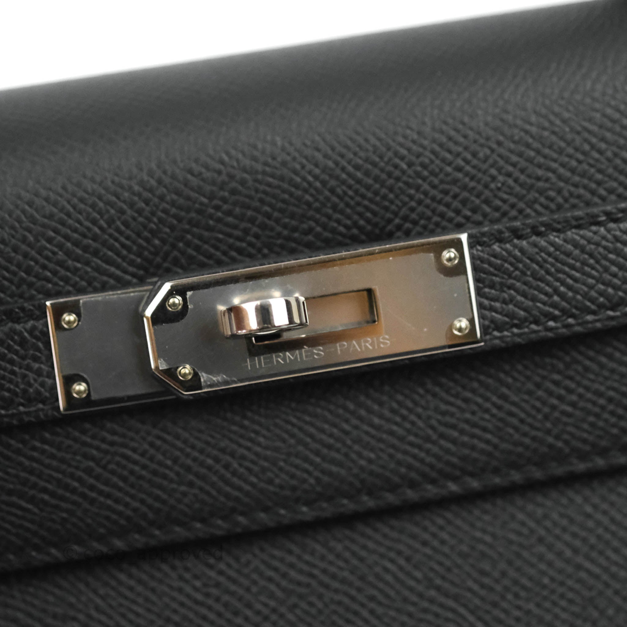 Hermès Kelly 28 Bleu Royal Epsom Sellier Palladium Hardware - Luxury  Shopping